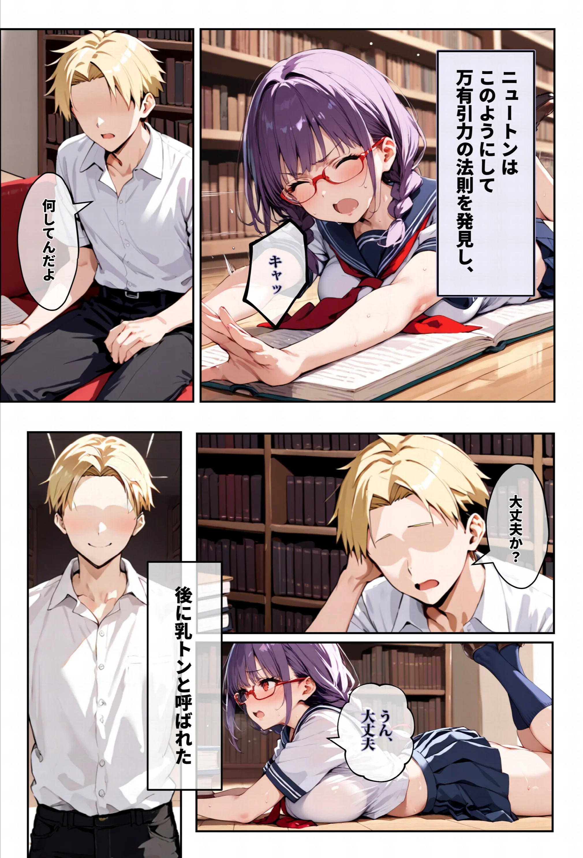 「3秒だけ好きにシていい」と言ったデカパイ委員長の寝取られマ〇コを貸してもらった件ページ2