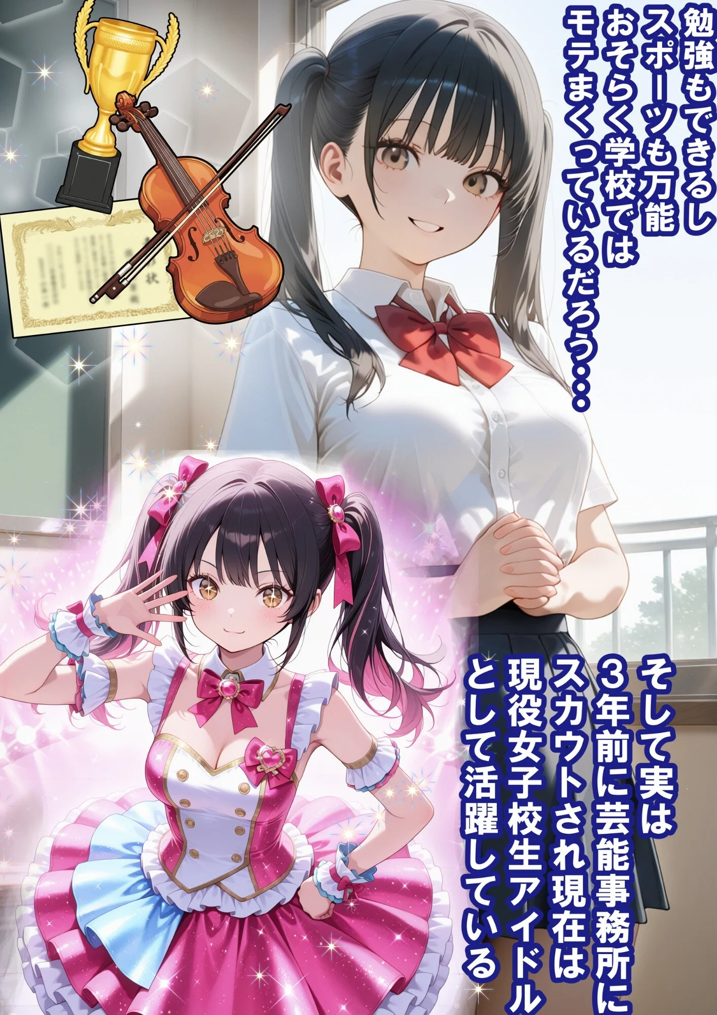 めちゃくちゃ生意気な現役学生アイドルの妹パンツでシコってたら…ページ5