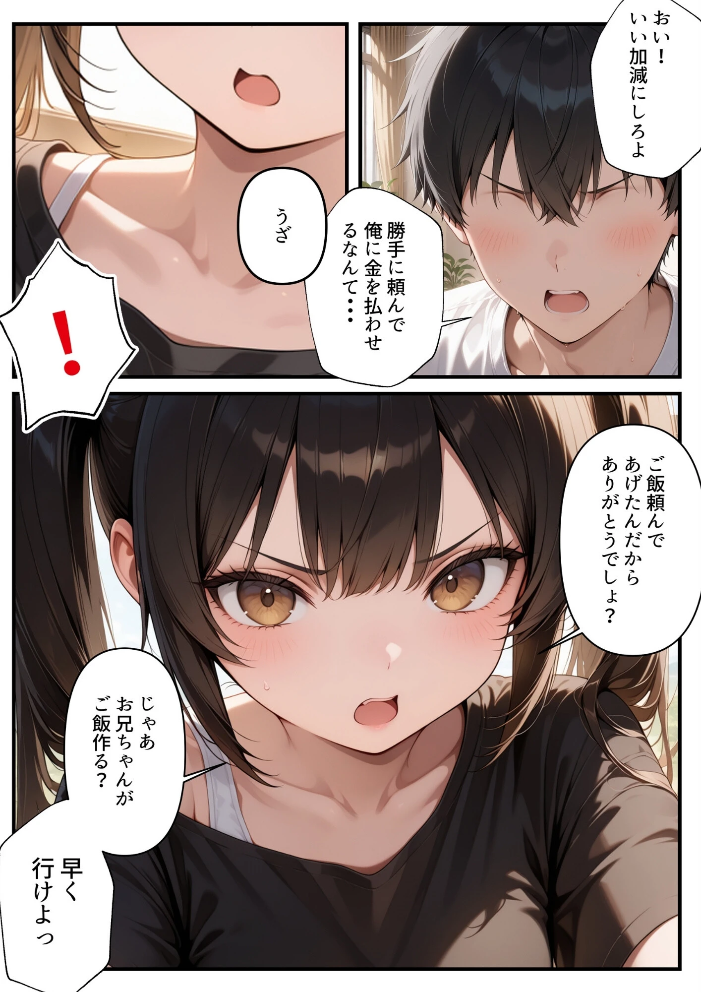 めちゃくちゃ生意気な現役学生アイドルの妹パンツでシコってたら…ページ7