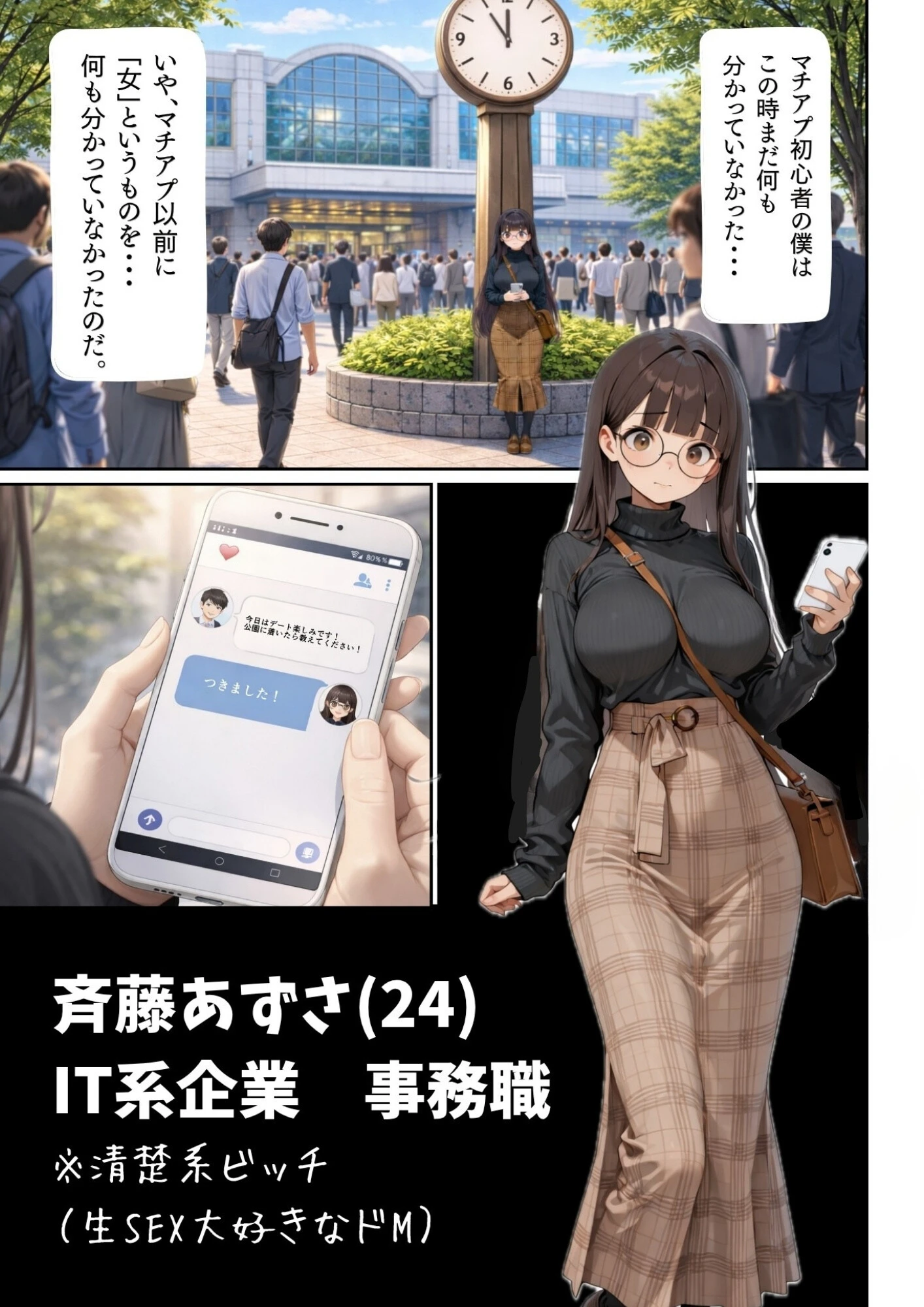 マチアプで紳士ムーブからの健全解放した清楚巨乳(24)がなぜか今ヤリ〇ン上司の部屋にいるらしいページ2