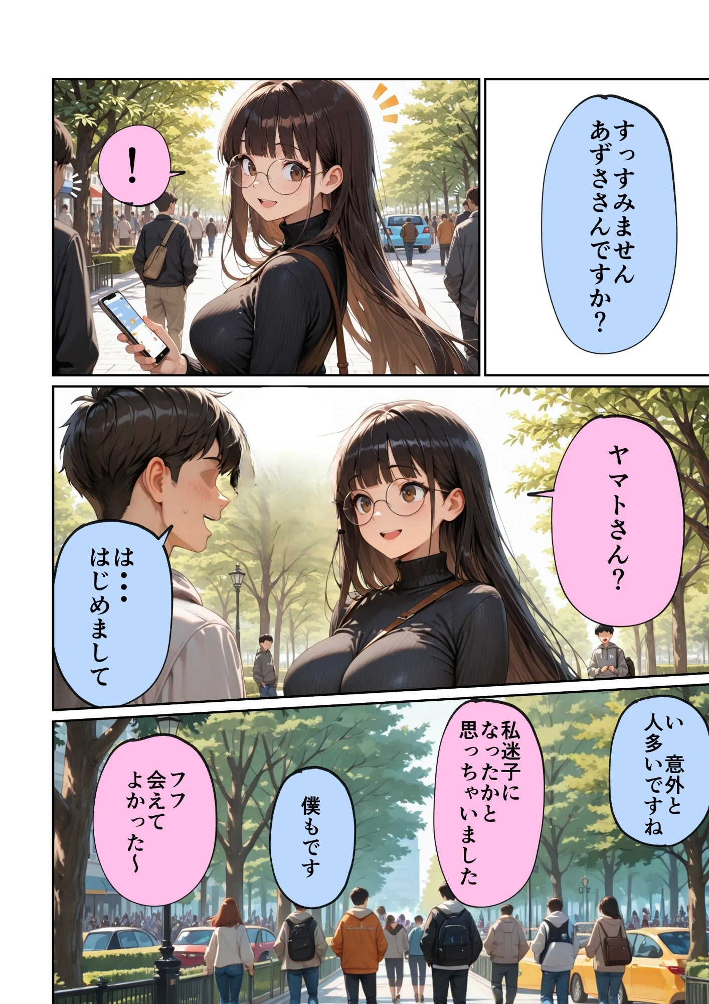 マチアプで紳士ムーブからの健全解放した清楚巨乳(24)がなぜか今ヤリ〇ン上司の部屋にいるらしいページ3