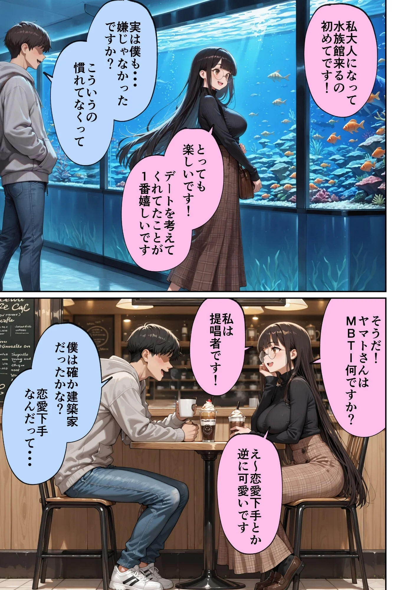 マチアプで紳士ムーブからの健全解放した清楚巨乳(24)がなぜか今ヤリ〇ン上司の部屋にいるらしいページ4
