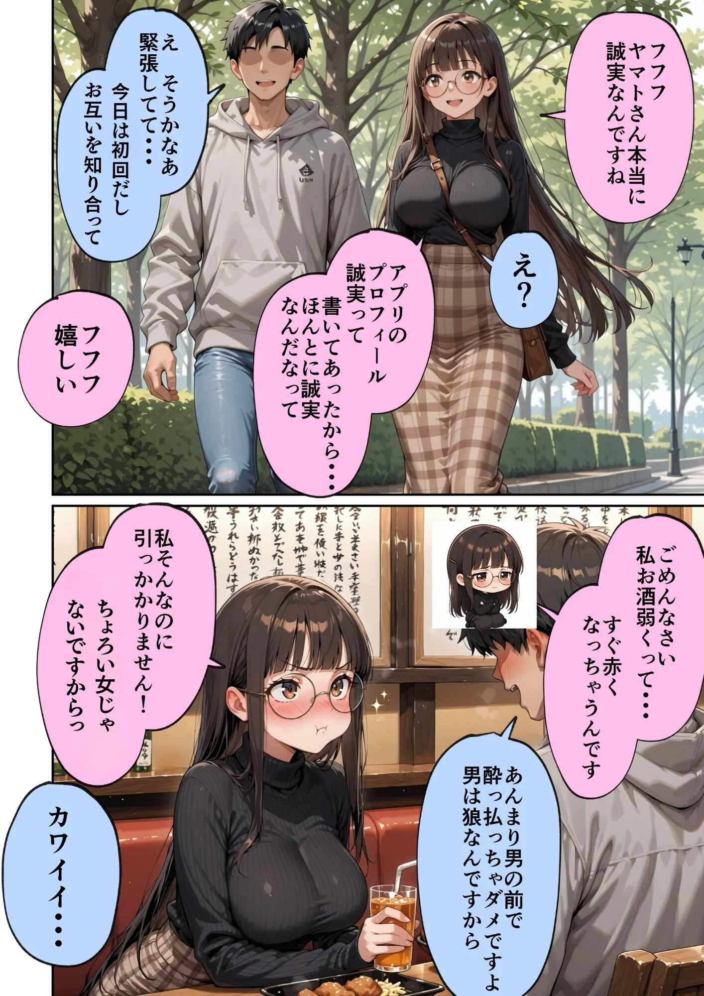 マチアプで紳士ムーブからの健全解放した清楚巨乳(24)がなぜか今ヤリ〇ン上司の部屋にいるらしいページ5