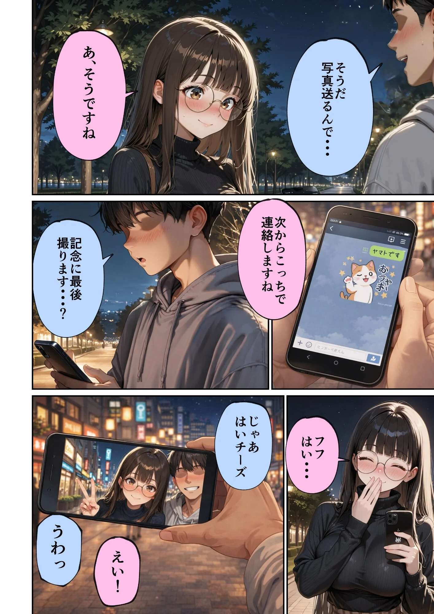 マチアプで紳士ムーブからの健全解放した清楚巨乳(24)がなぜか今ヤリ〇ン上司の部屋にいるらしいページ7