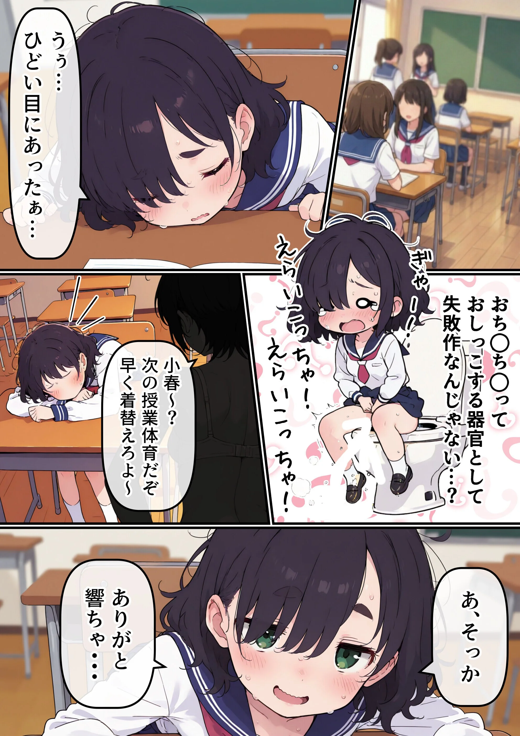 地味なオタク女子にチ〇ポが生えてこれまで縁のなかったSEXにドハマりするページ5
