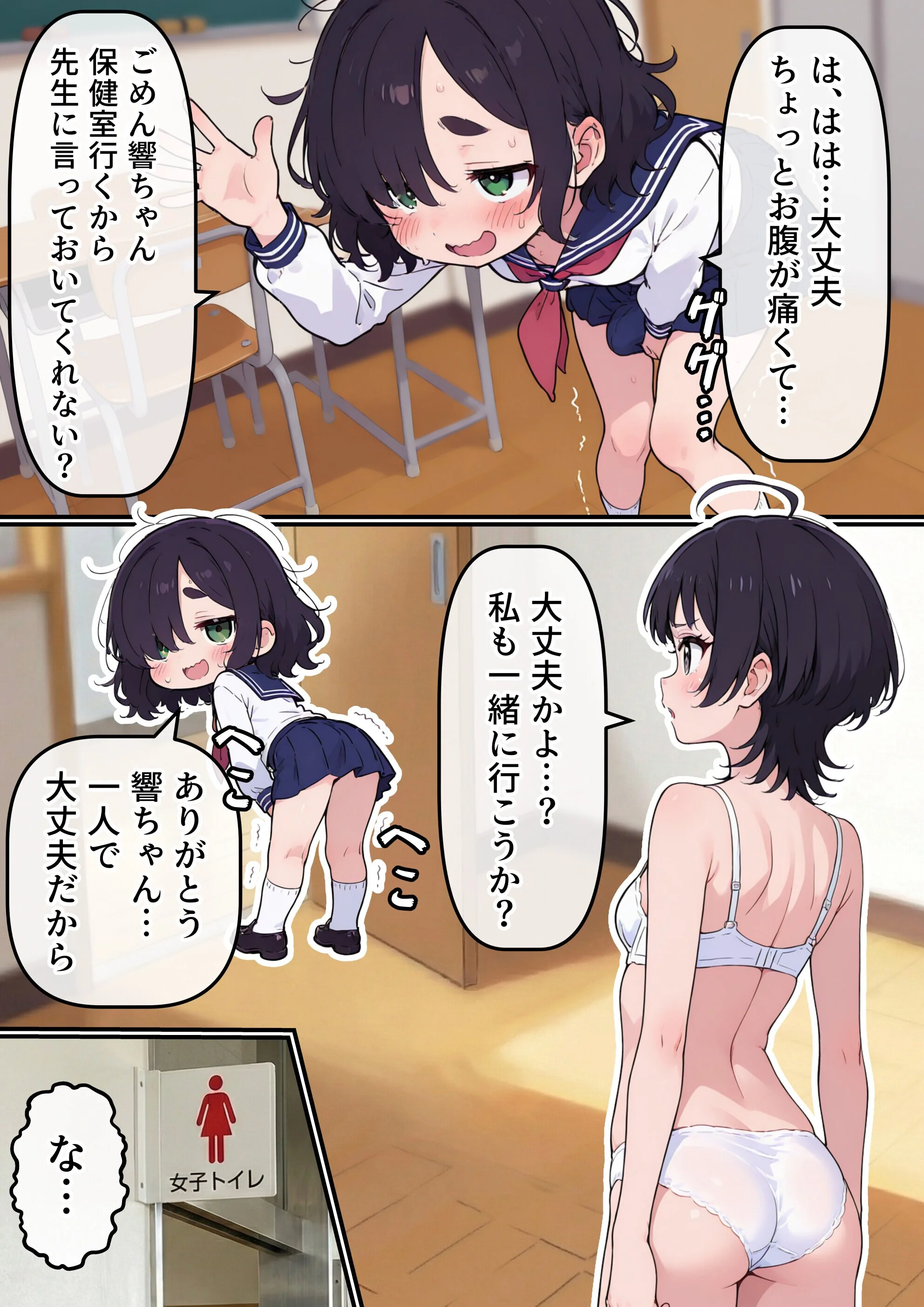 地味なオタク女子にチ〇ポが生えてこれまで縁のなかったSEXにドハマりするページ7