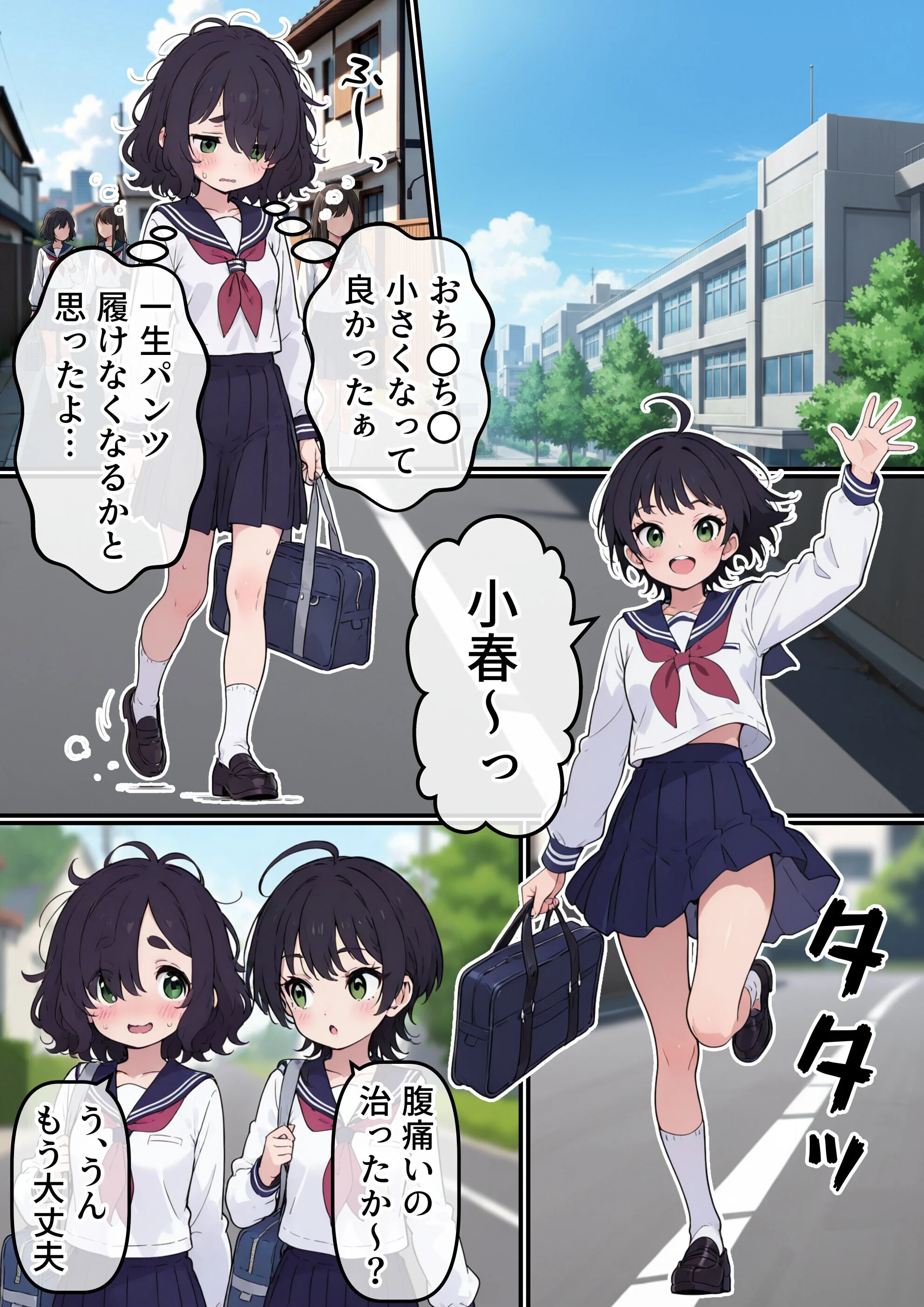 地味なオタク女子にチ〇ポが生えてこれまで縁のなかったSEXにドハマりするページ15