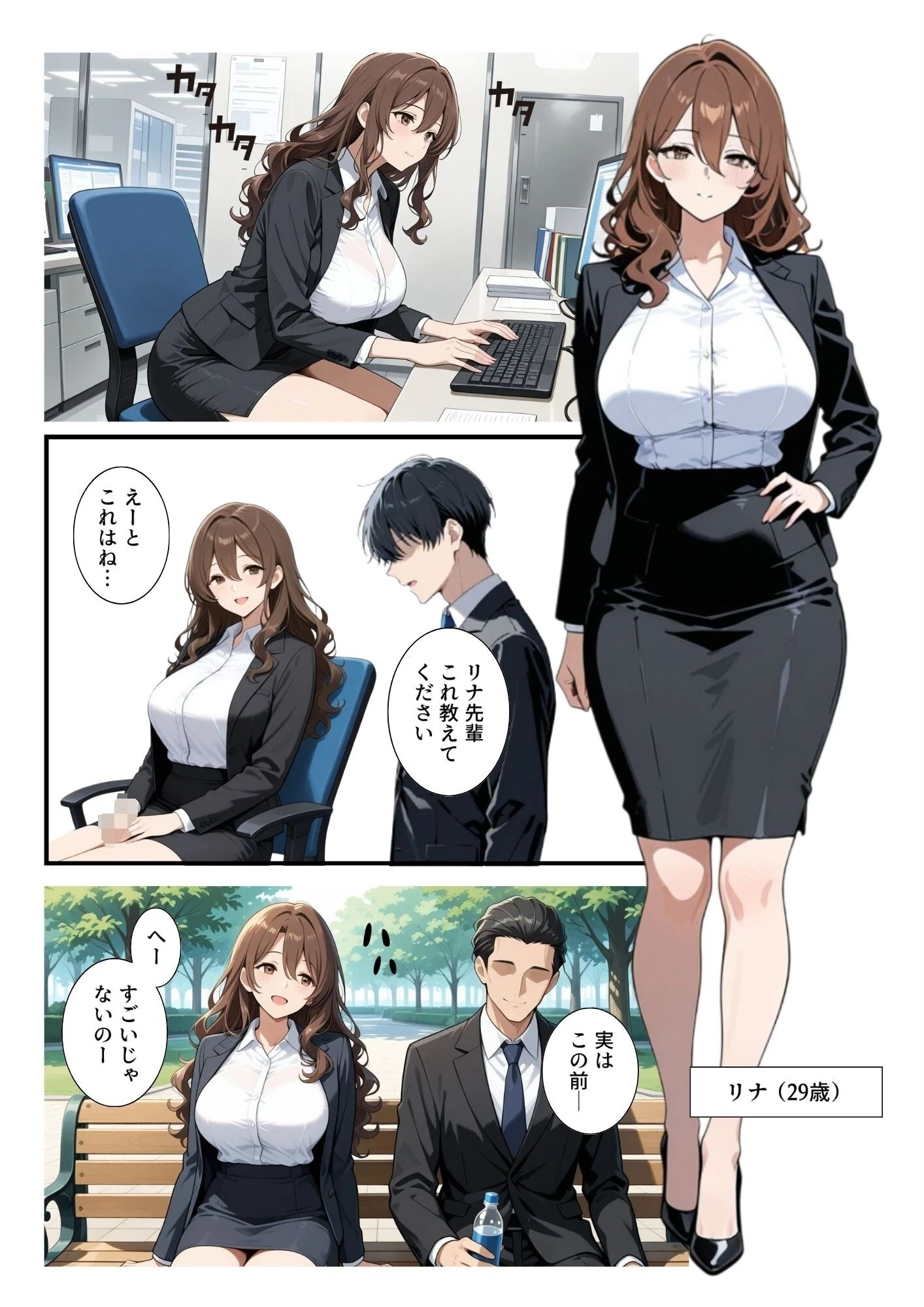 ビッチな先輩のエロ過ぎるSEX指導！とある後輩は例外でした？！（1）（単話）