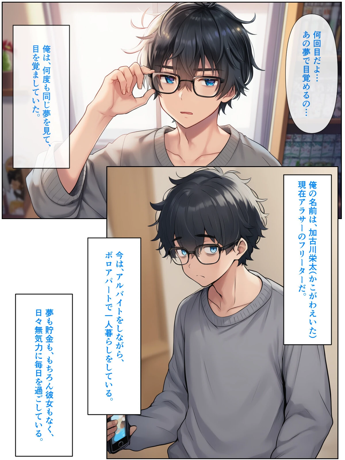 幼なじみの地味子と同窓会で再会したら、黒髪巨乳美人OLになっていた話（1）（単話）ページ2