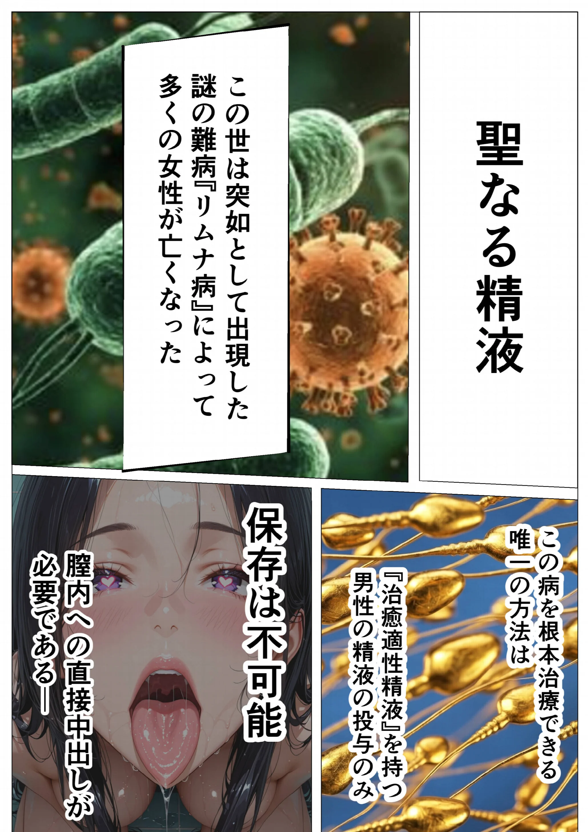 精液治療〜治療と称して放尿アクメするまで母娘を犯してみた〜（1）（単話）