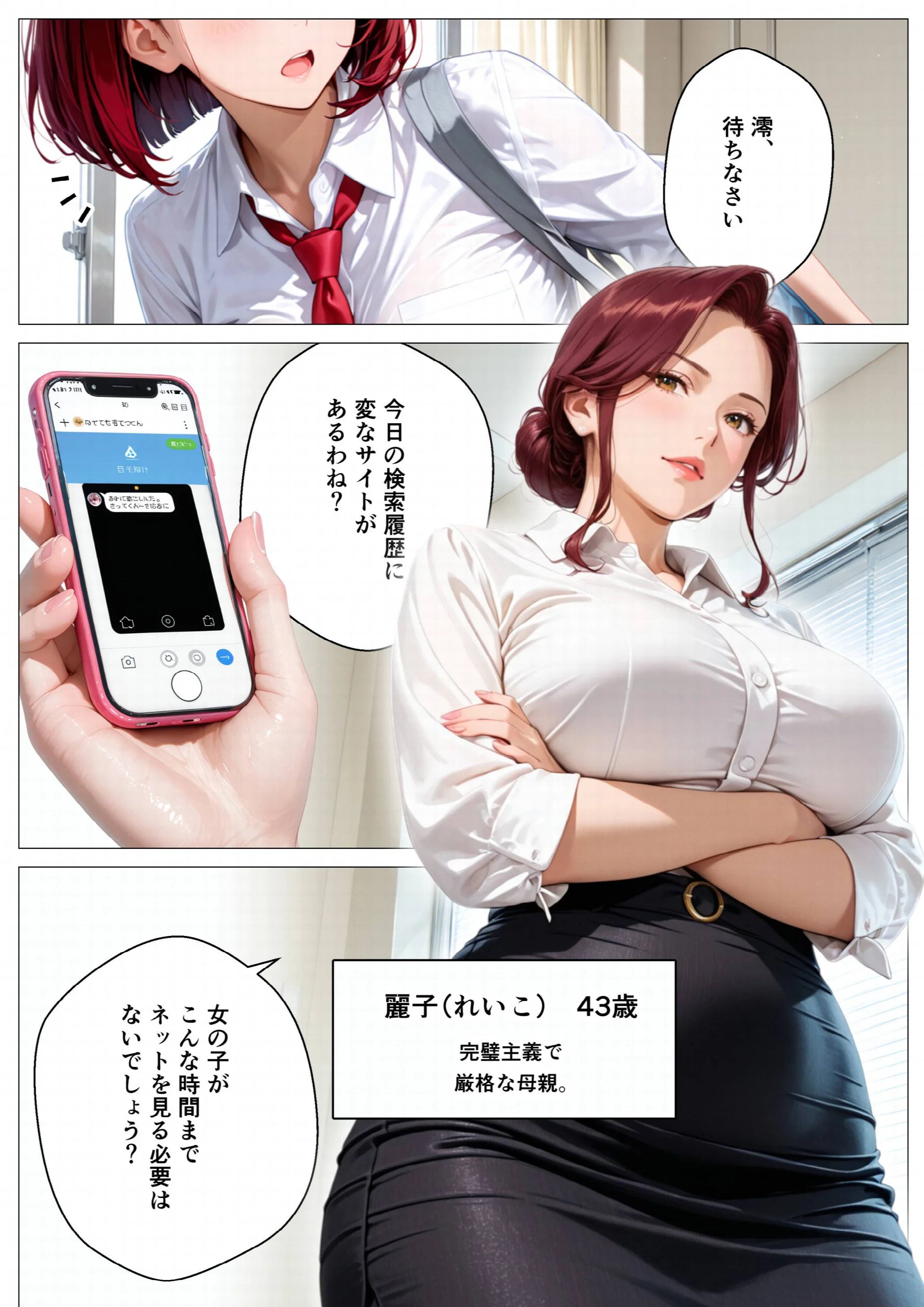 家族乗っ取り計画 〜厳格母を完全支配し家族を乗っ取ってみた〜(1)(単話)ページ2