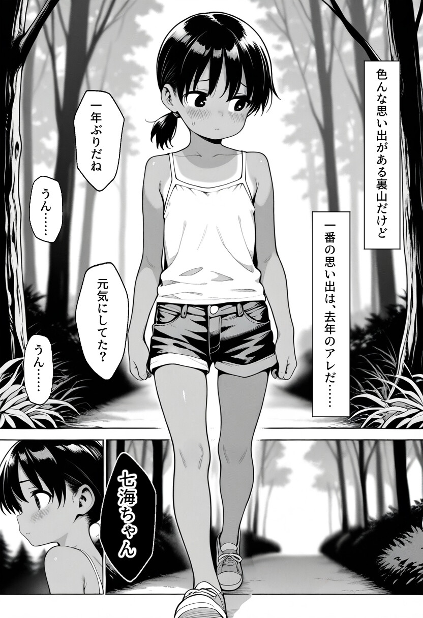 姪っ子と夏休み〜七海ちゃん禁断の自由研究〜ページ10