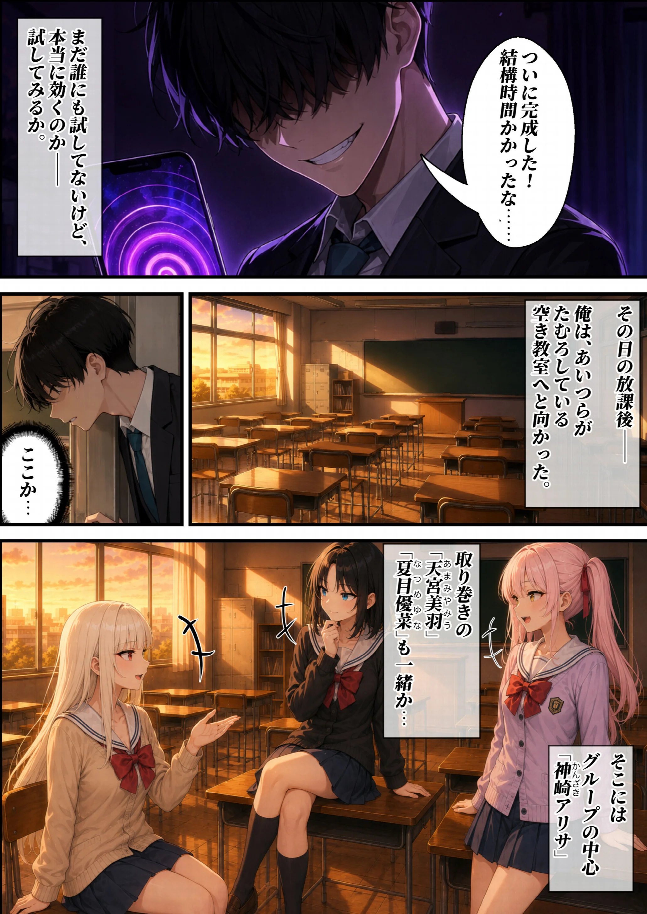 陰キャの俺が催●アプリで一軍ギャルを堕とすまで…ページ5