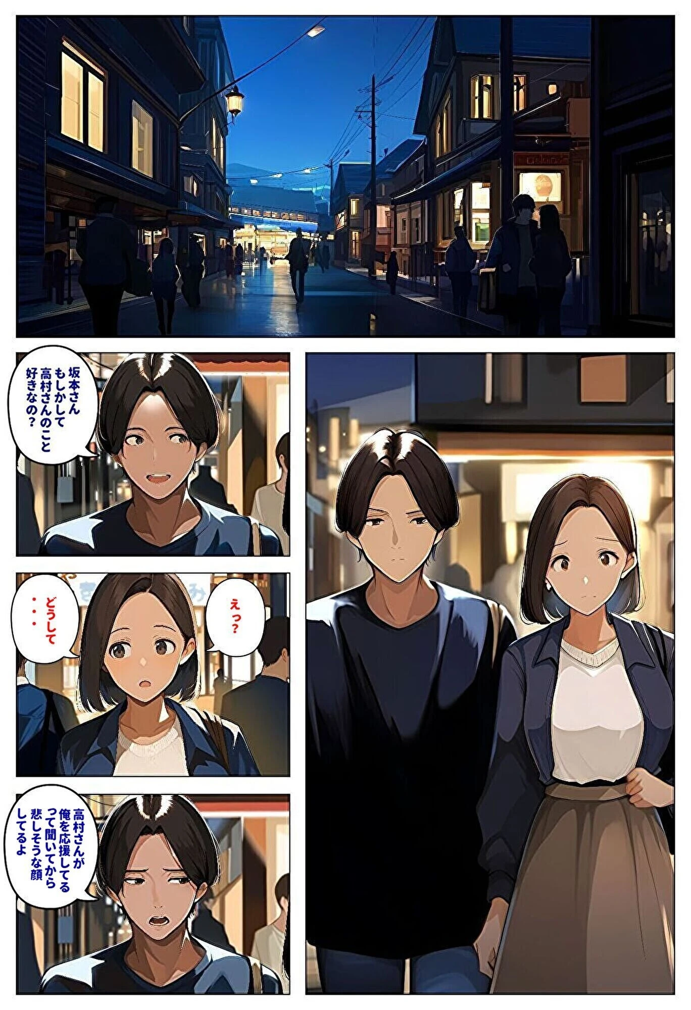 間男の提案に乗って不倫現場を目撃したら、最愛の妻が土下座してセックスのお願いをした。 エピソードゼロ＋後編ルート1寝取られビデオレター編の後日談ページ12