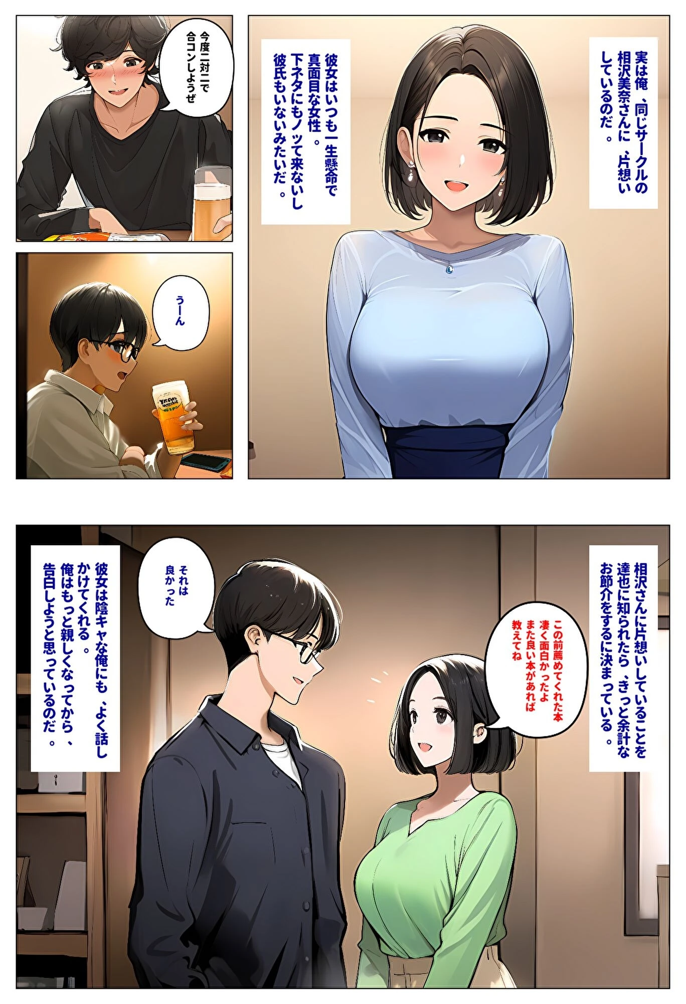 親友のセフレセックス動画に、片想い中の清楚系彼女が出てきた件ページ7