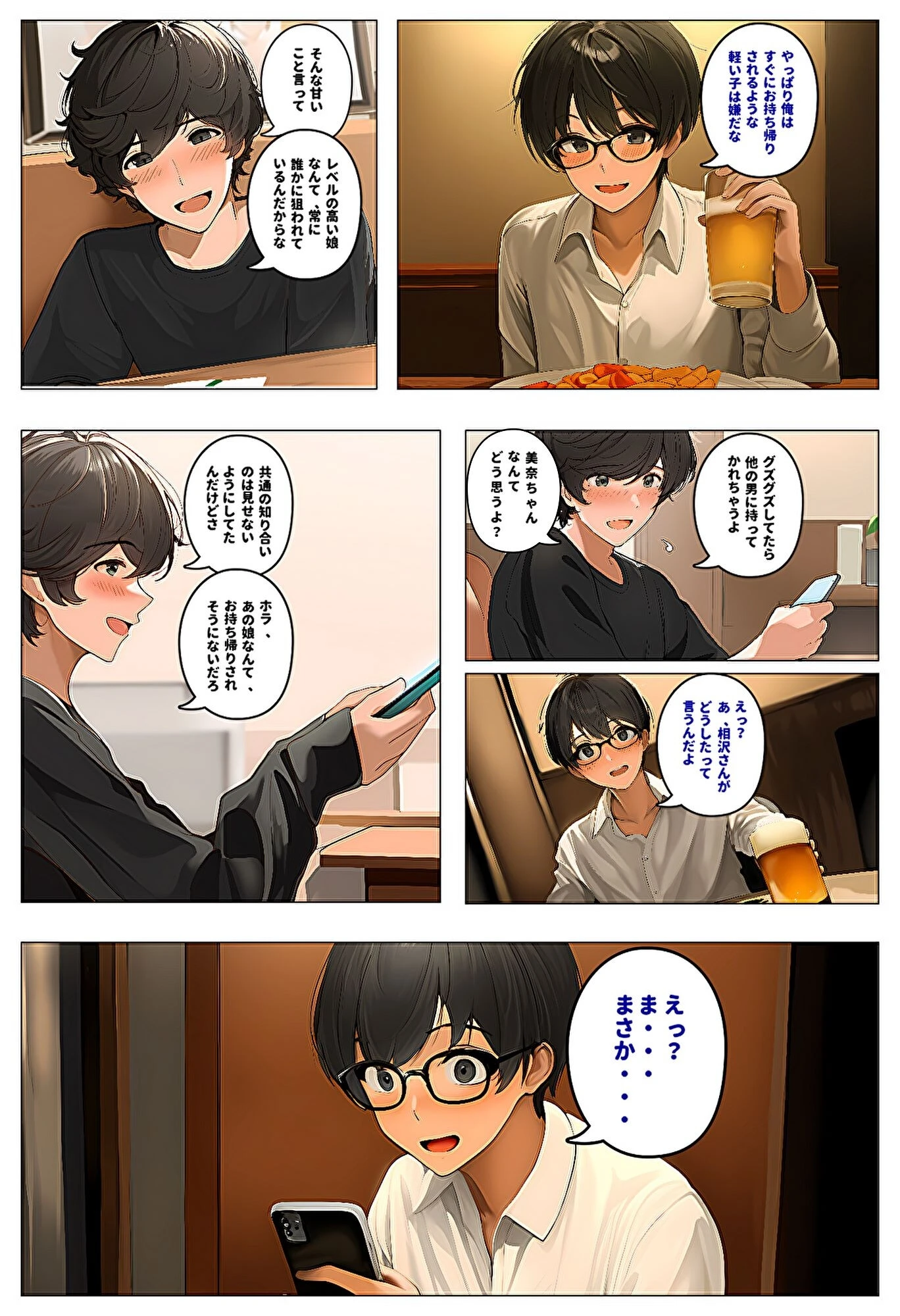 親友のセフレセックス動画に、片想い中の清楚系彼女が出てきた件ページ8
