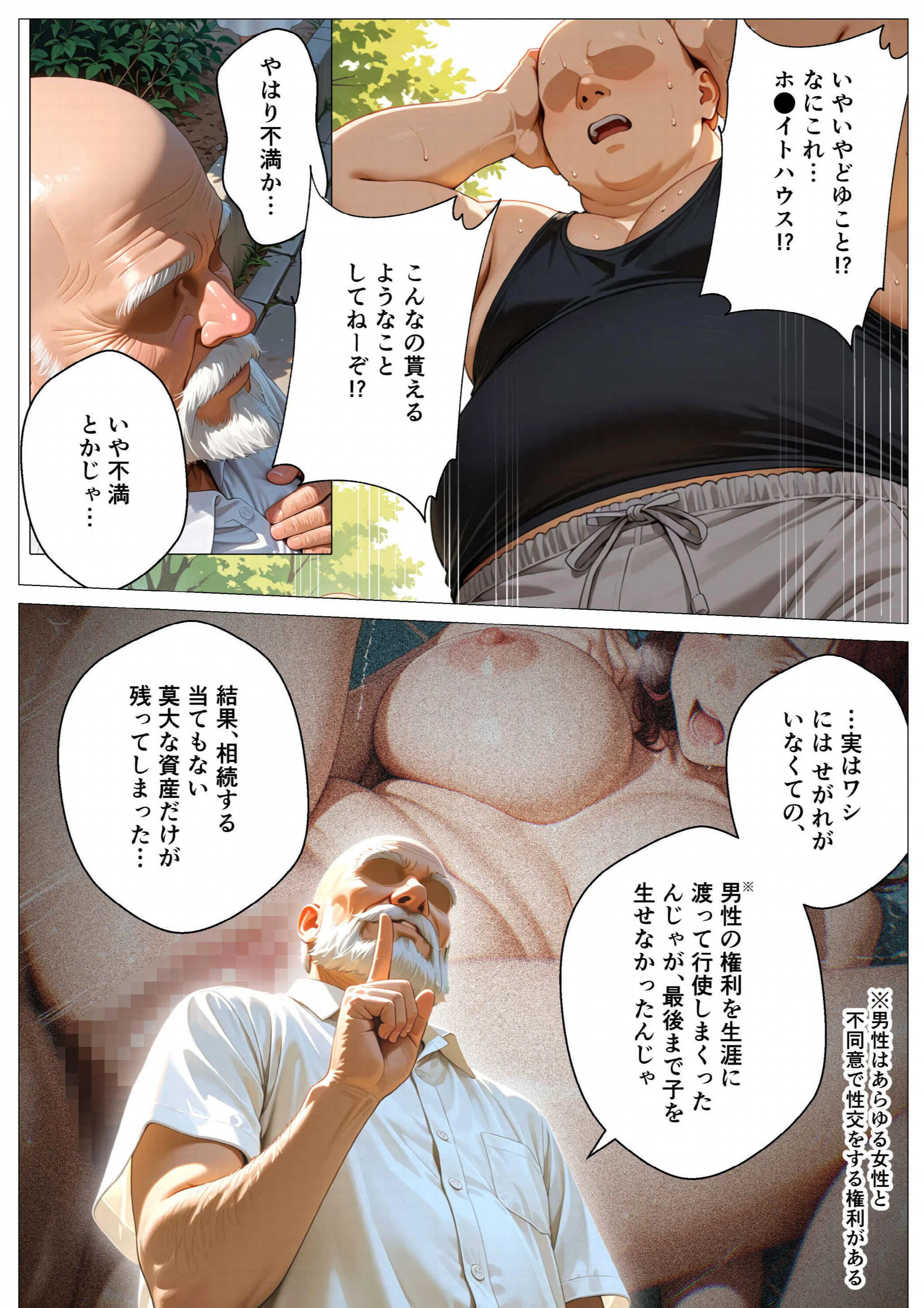精子至上主義 〜いかなる非同意性行為も正当化される街〜（番外編）（1）（単話）ページ3