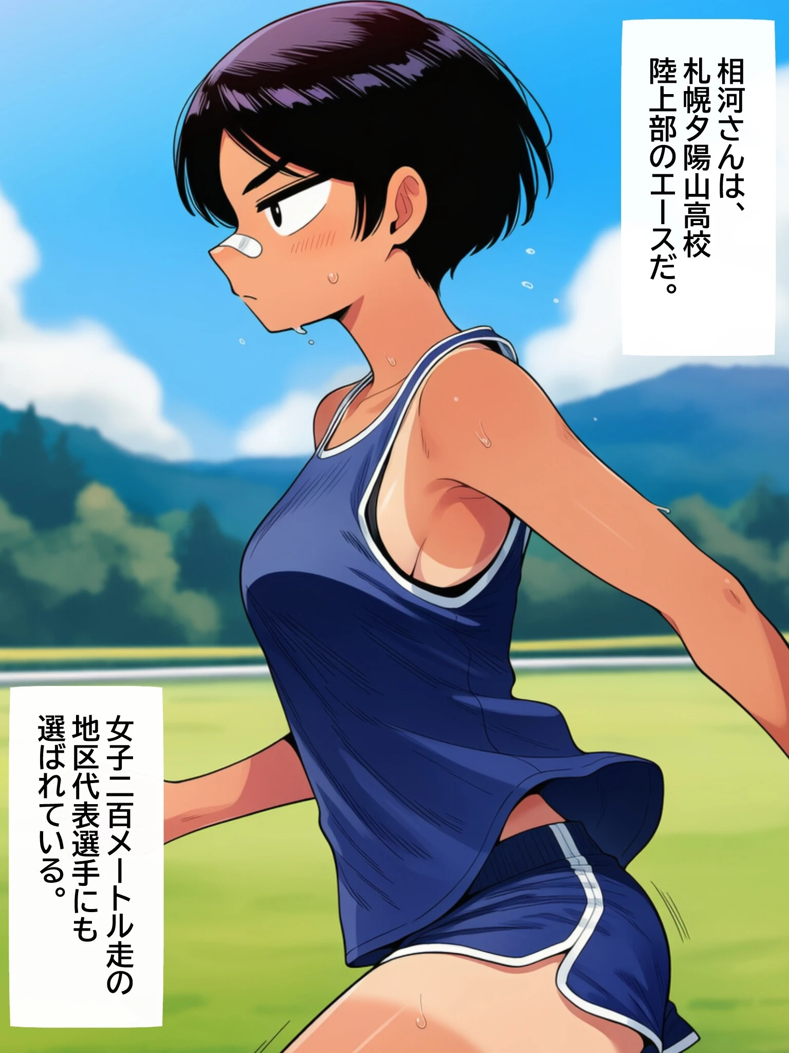 僕が片思いしてたボーイッシュ女子が、ヤリチンサッカー部員に孕まされるまで。ページ3