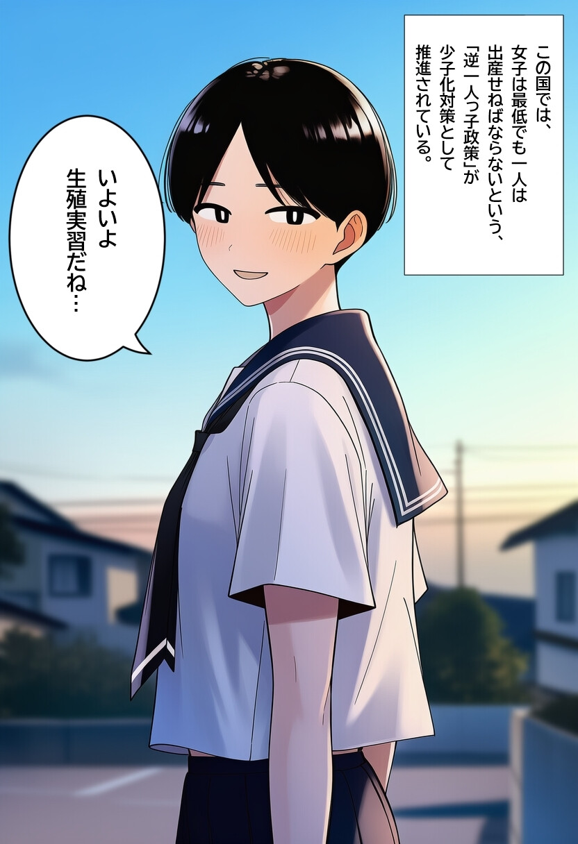 バレー部の須川さんと子作りセックスする。ページ2