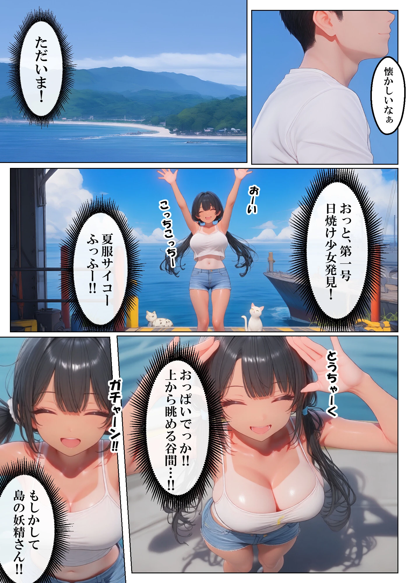 風香〜5年ぶりに帰省したら妹の身体がえろかったので、我慢できるはずなく親に隠れてハメちゃいました〜ページ2