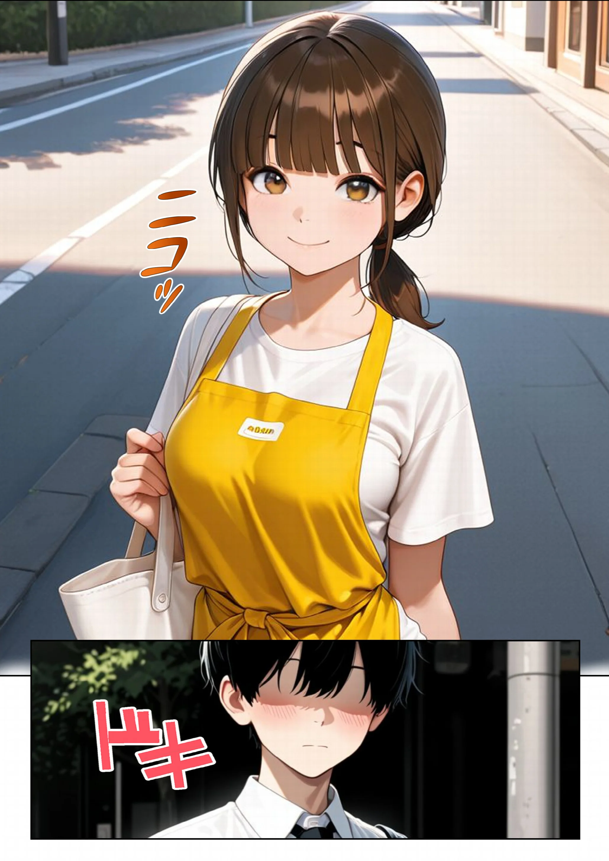 おとなりの保育士お姉さんの生きゅうりオナニーを見て、中出しセックスしまくった話（1）（単話）ページ2