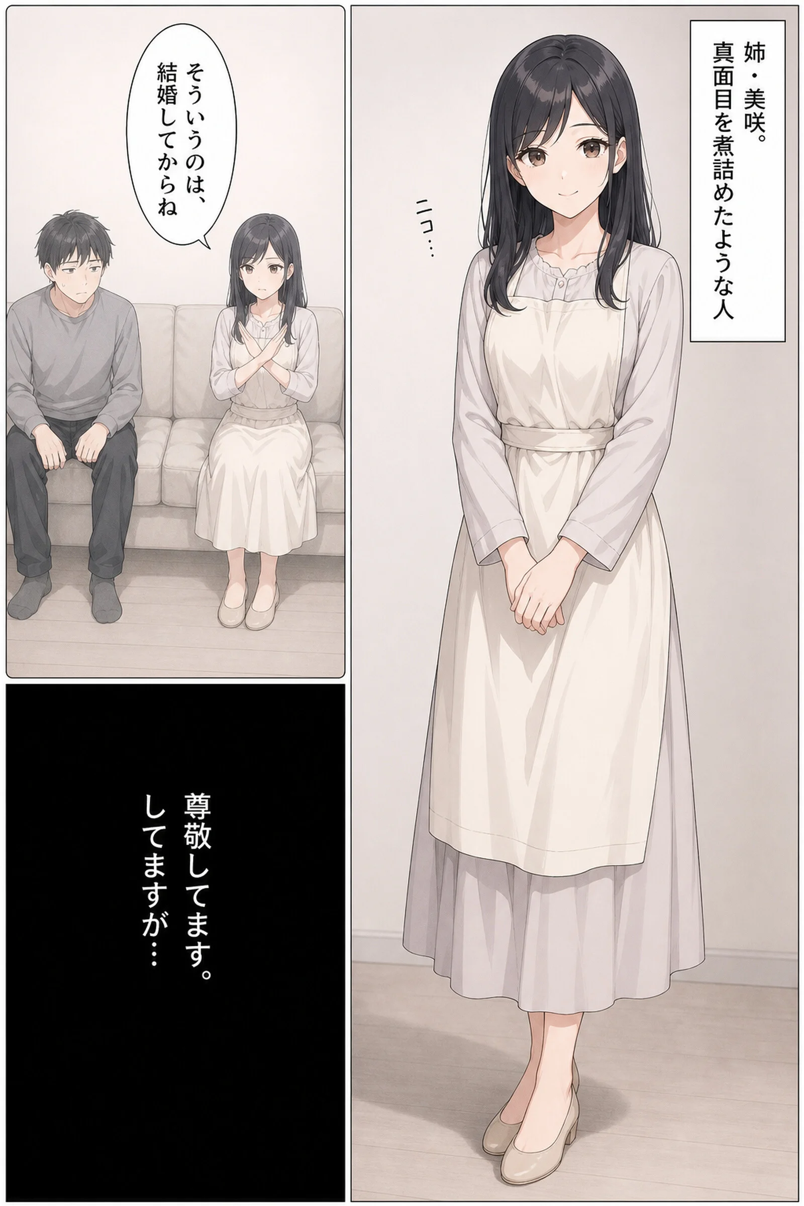 彼女の妹に風俗通いがバレて、お仕置き搾精10回戦（1）（単話）ページ3