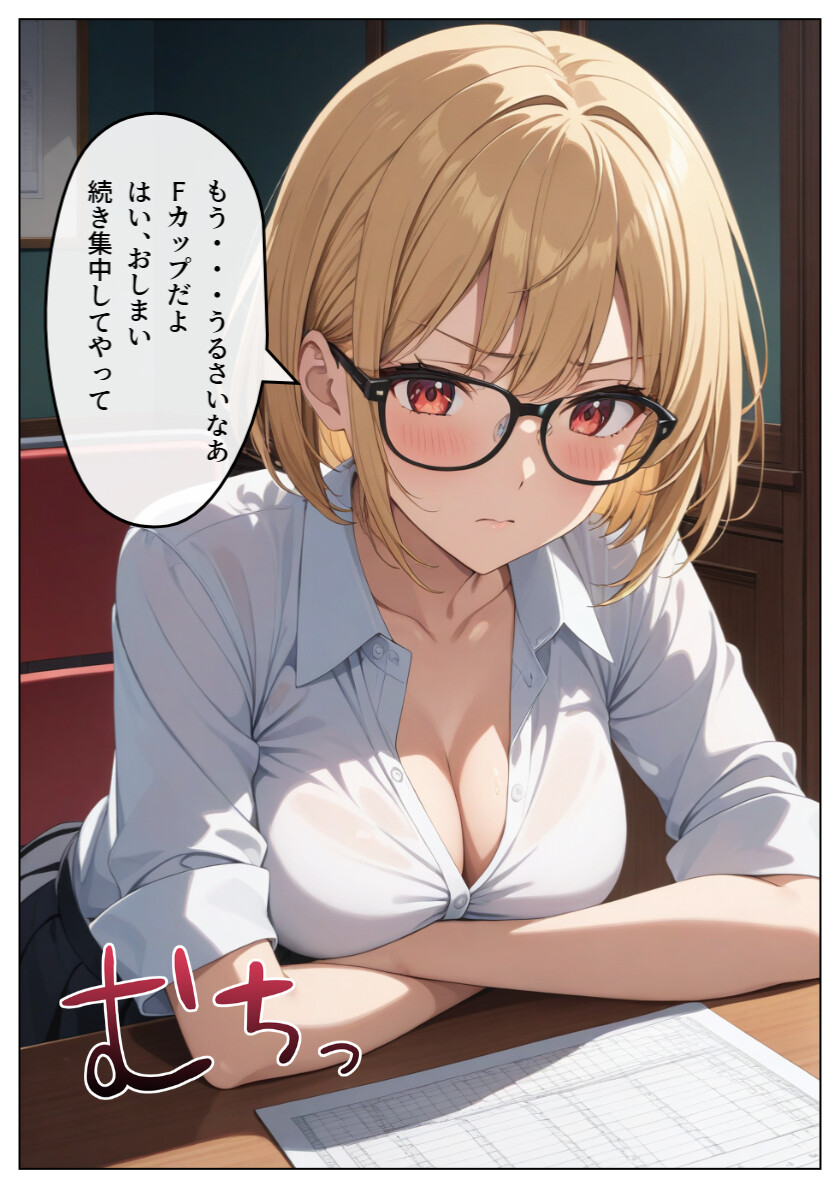 巨乳眼鏡家庭教師 快楽堕ちしたので中出ししてあげた 白抜き修正版ページ10