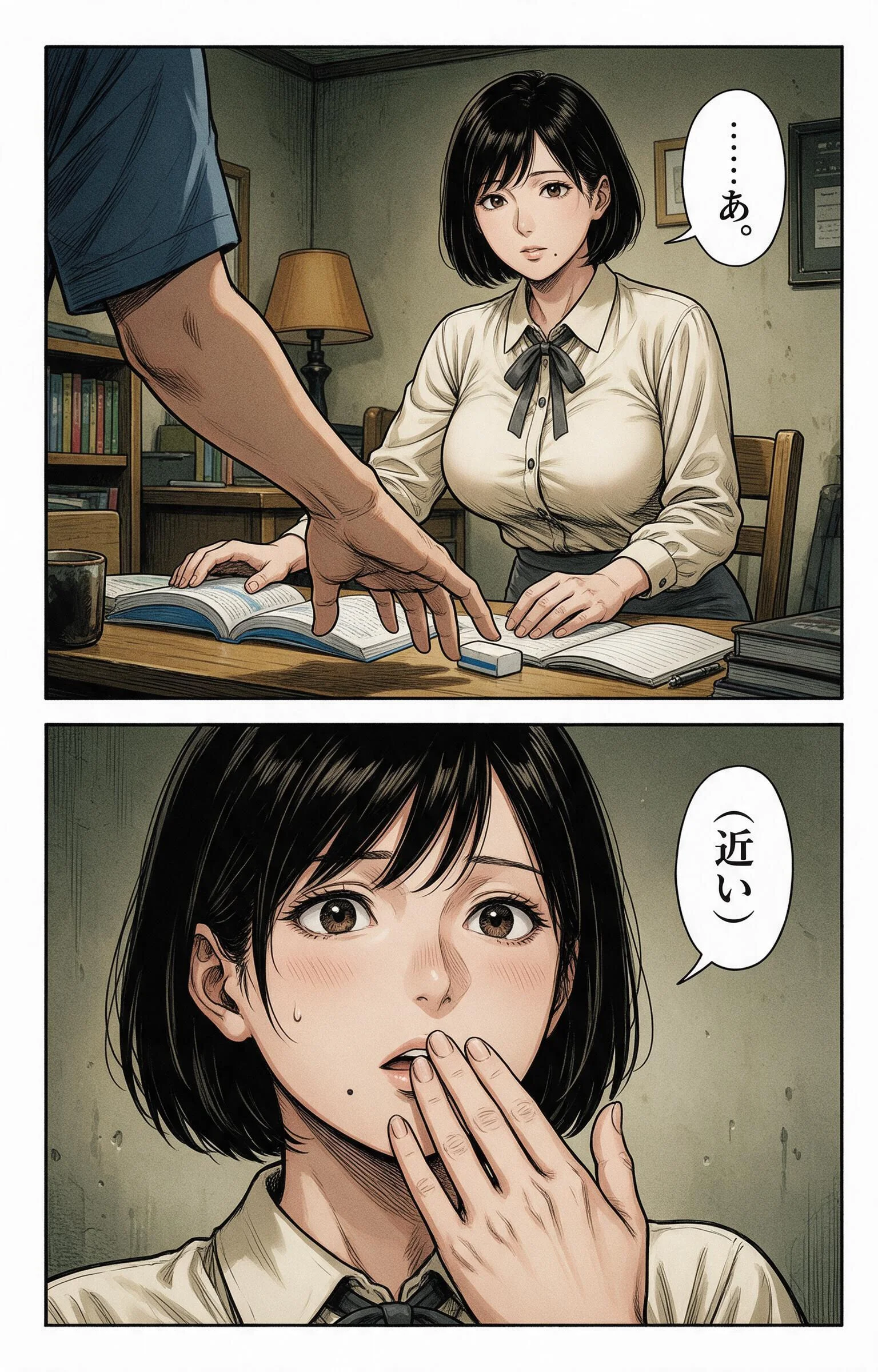 お堅いと思ってた巨乳家庭教師のお姉さんに勉強を教わってたら身体で覚えろって教え込まれた話ページ5