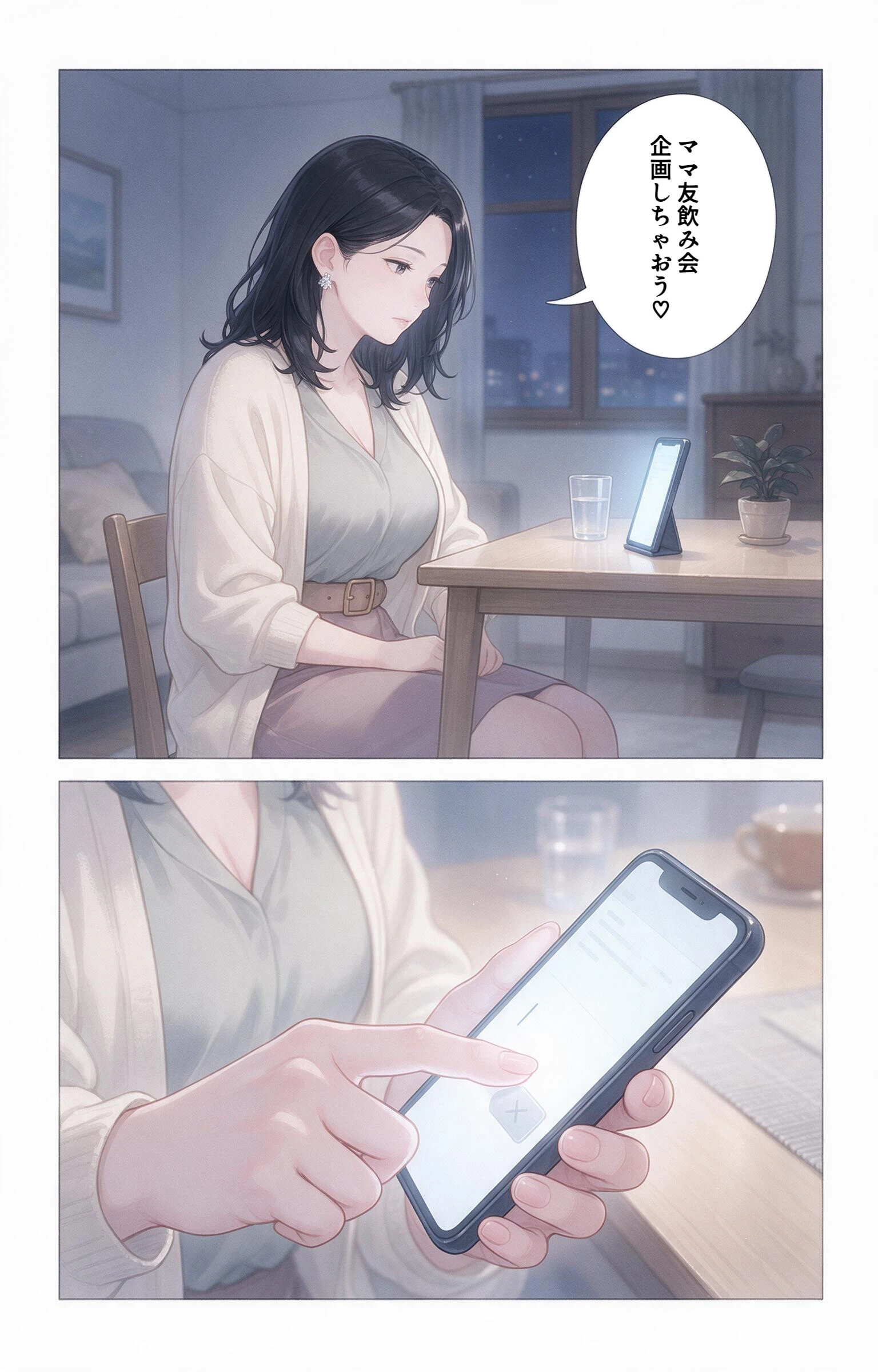 酔うと甘えてくる巨乳ママ友を酔い潰れたので介抱したら毎晩ねだられるようになった件ページ3
