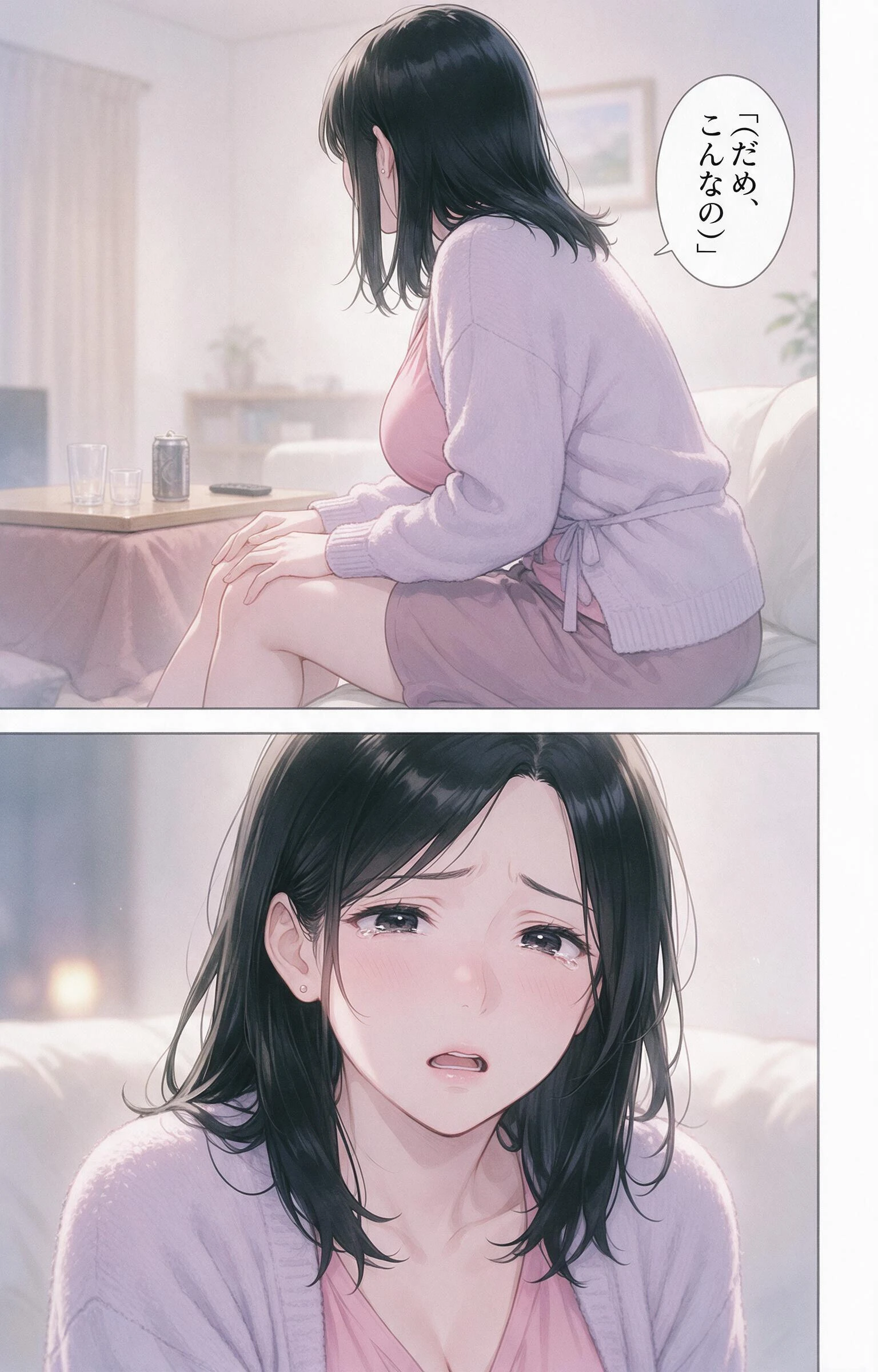酔うと甘えてくる巨乳ママ友を酔い潰れたので介抱したら毎晩ねだられるようになった件ページ11