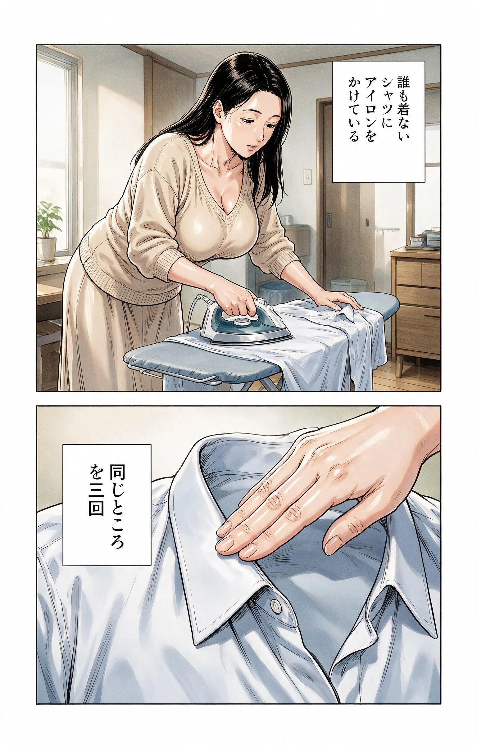 単身赴任の父の代わりに義母さんの寝室へ呼ばれて毎晩中出しをおねだりされてしまいましたページ6