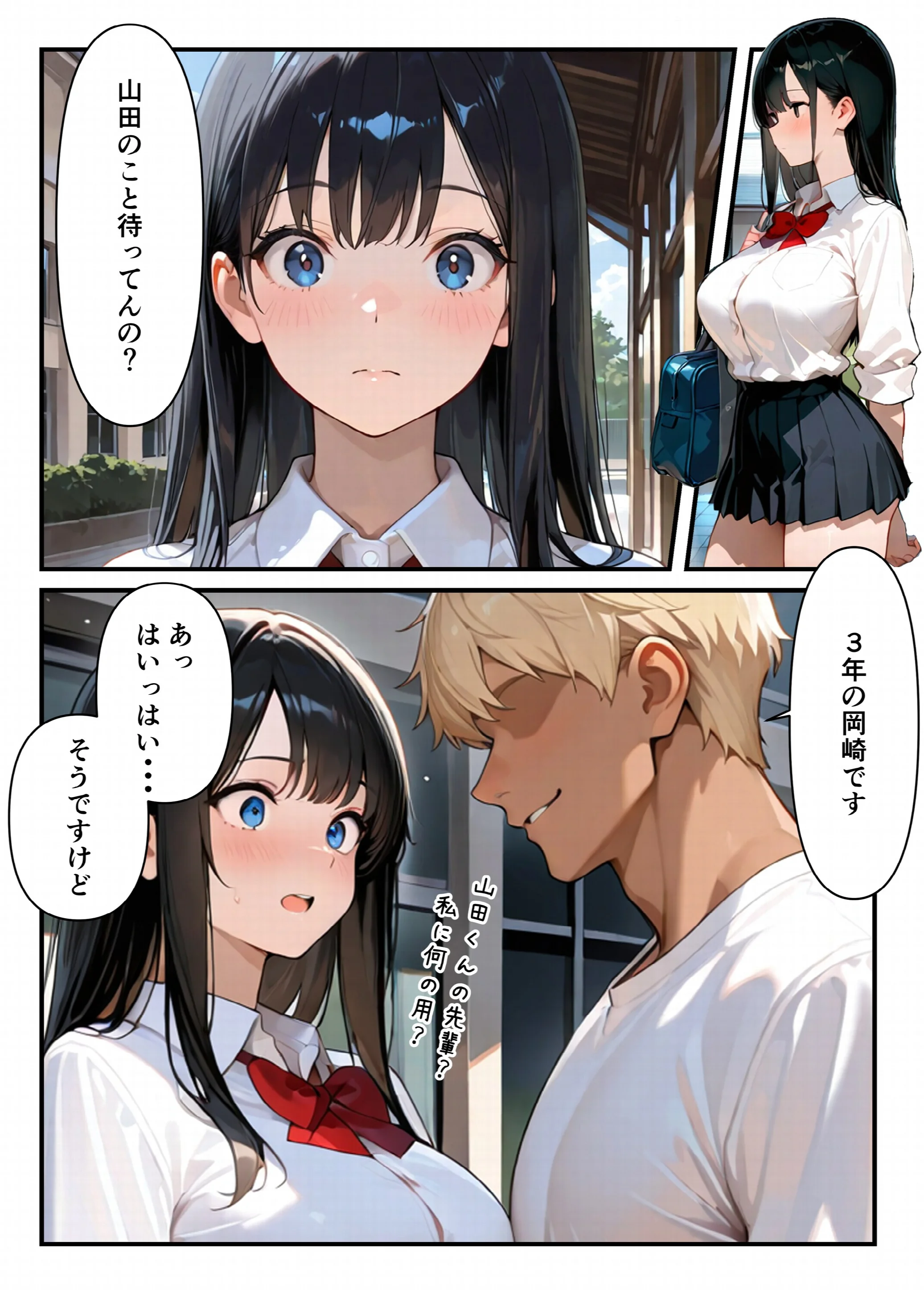 清楚な彼女が最近、先輩と会っているらしい 〜僕だけが知らない彼女の秘密〜ページ8