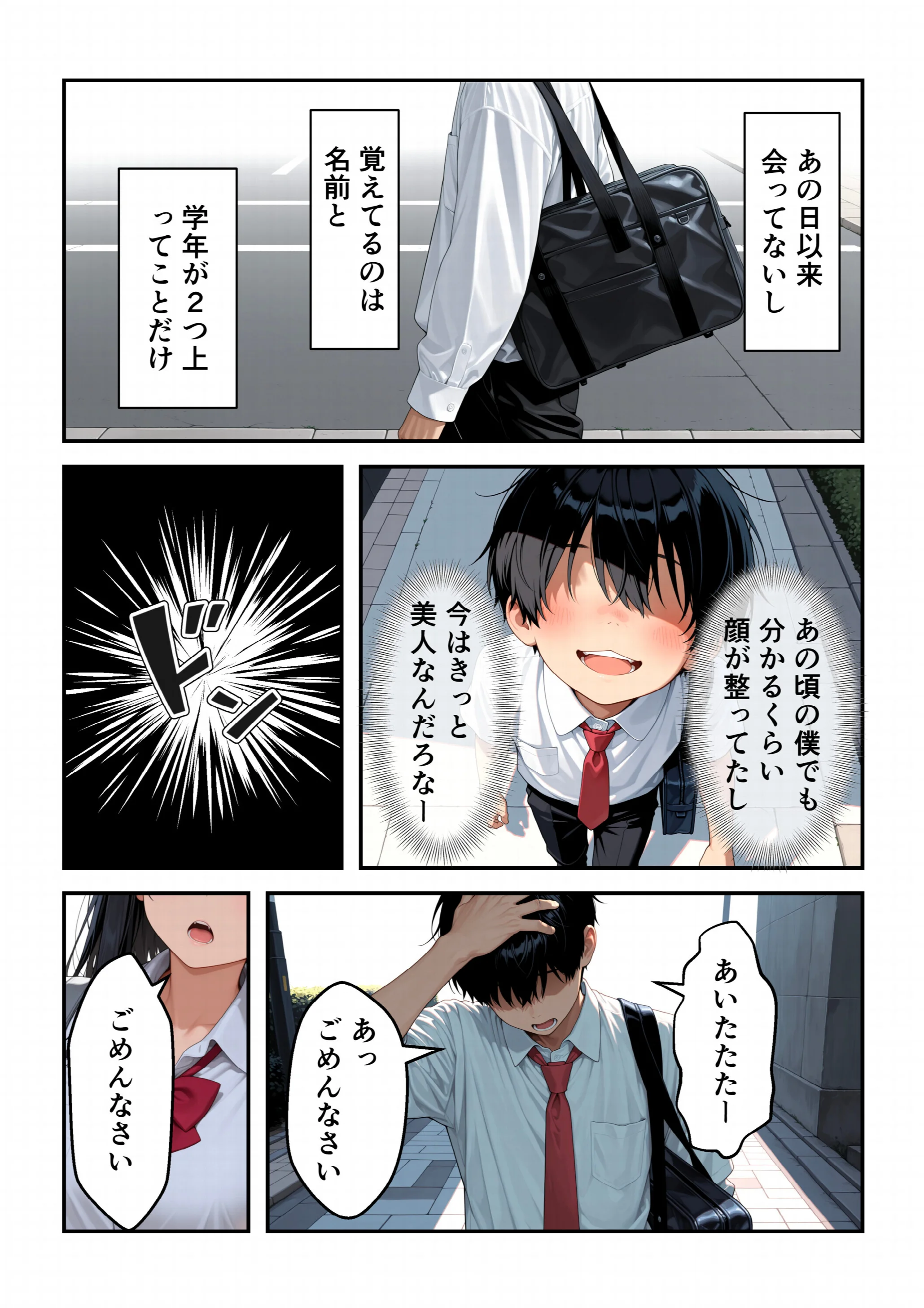 強気で嫌われ生徒会長は俺にだけあまあま_何度もイチャラブ生ハメセックス 白抜き修正版ページ5