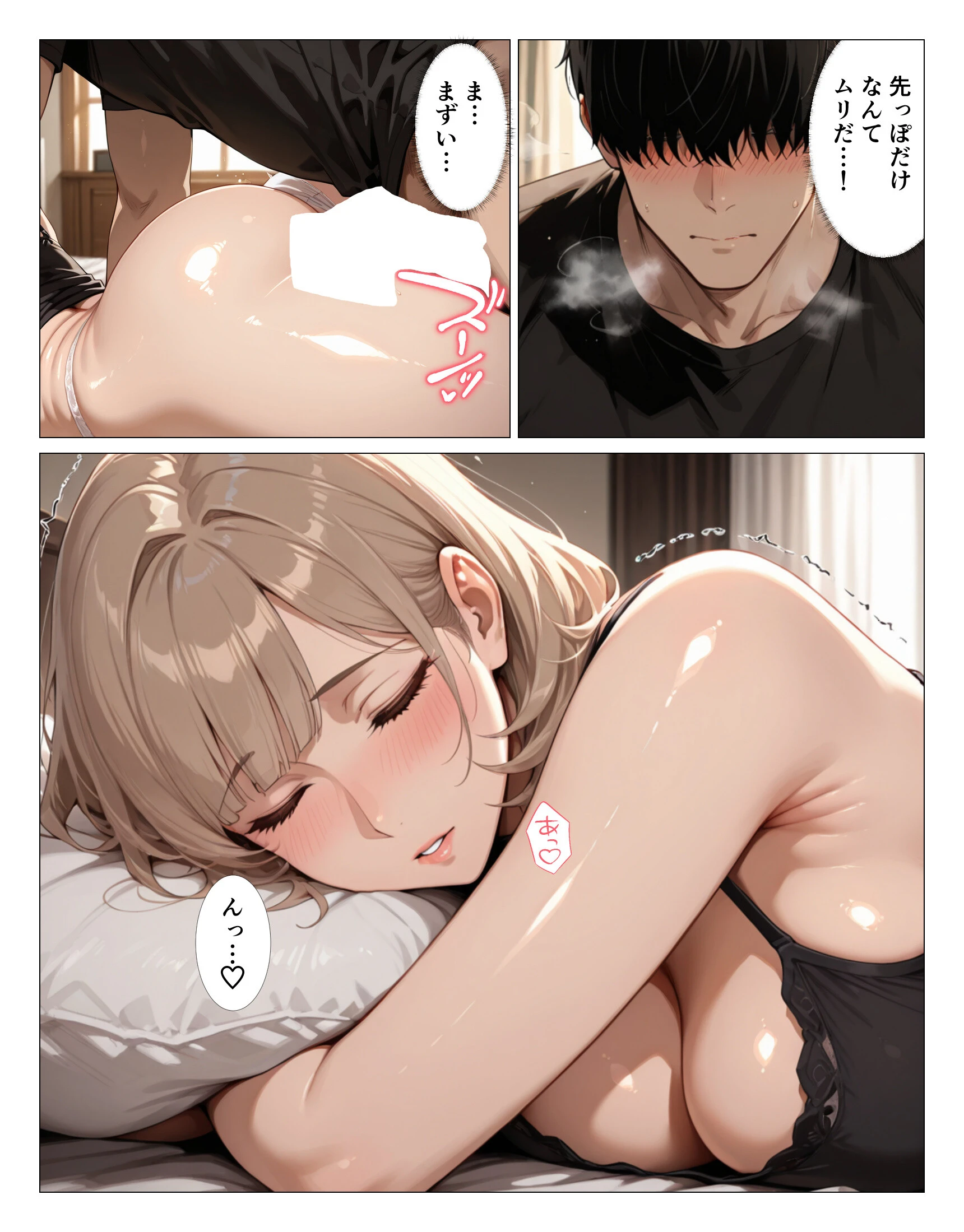義母さんのパンティをズラしたらとろとろだったので挿入してしまった僕 白抜き修正版ページ13
