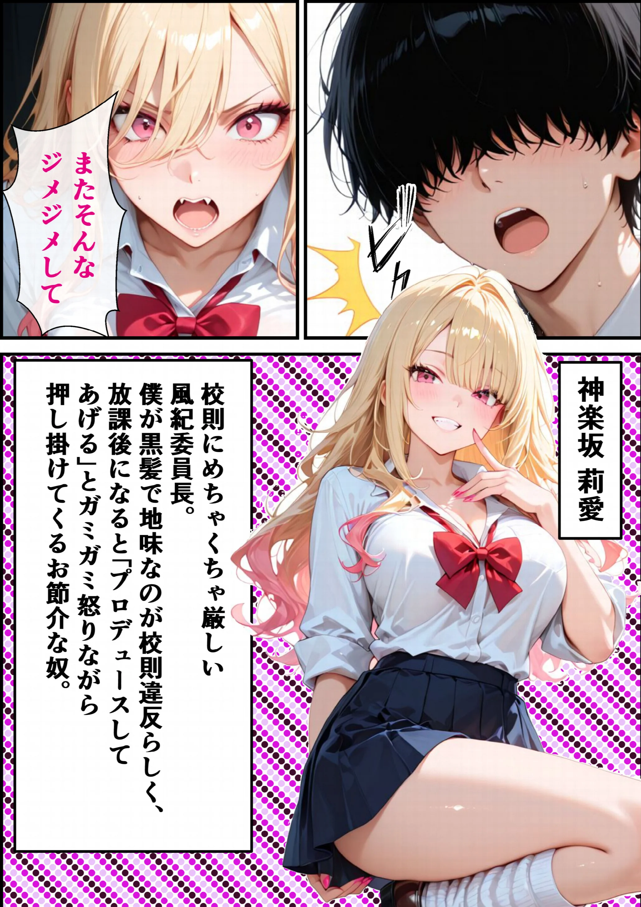 童貞の僕を男にしてくれたギャル委員長と放課後密着あまあま交尾をする話ページ3