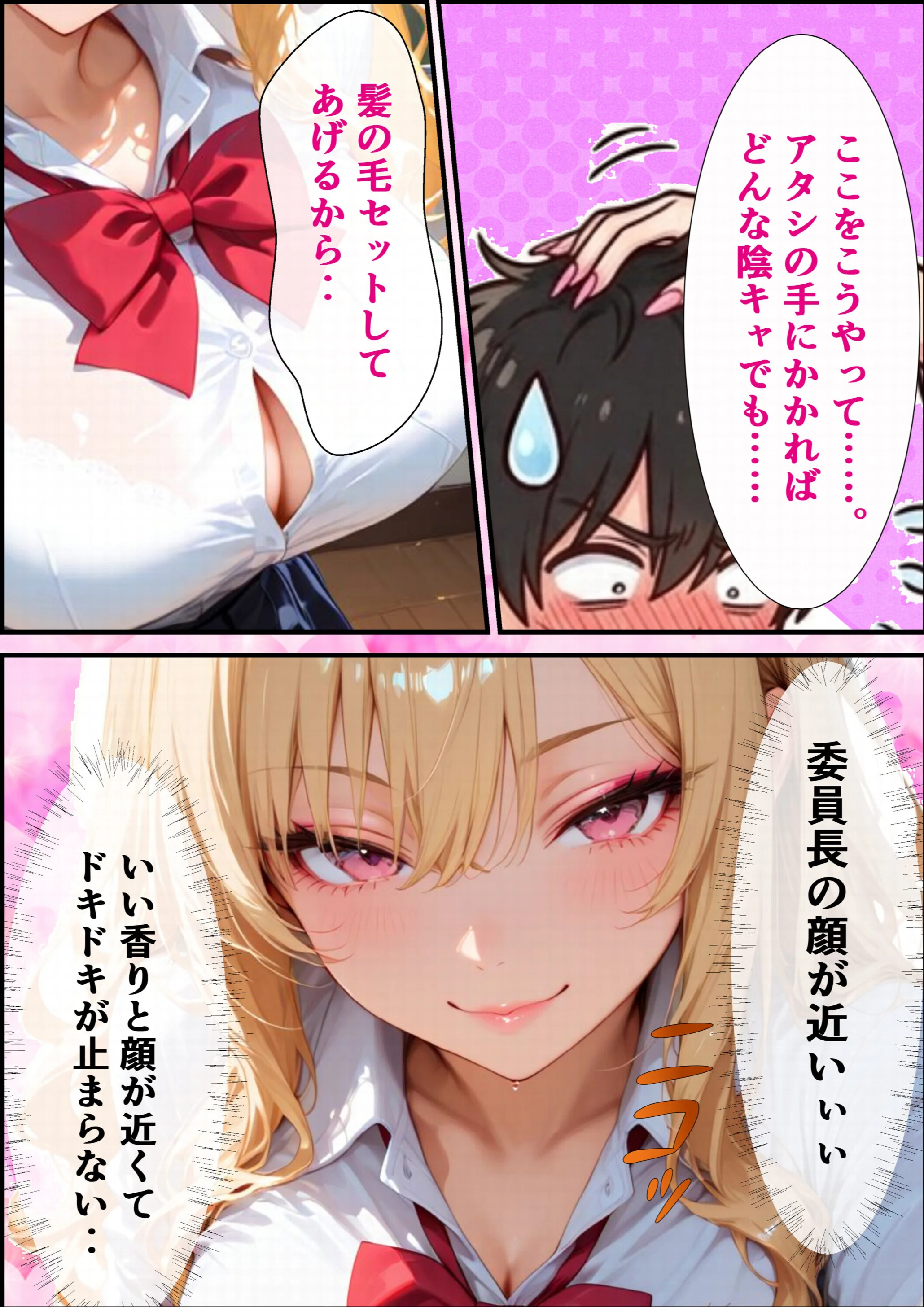 童貞の僕を男にしてくれたギャル委員長と放課後密着あまあま交尾をする話ページ5