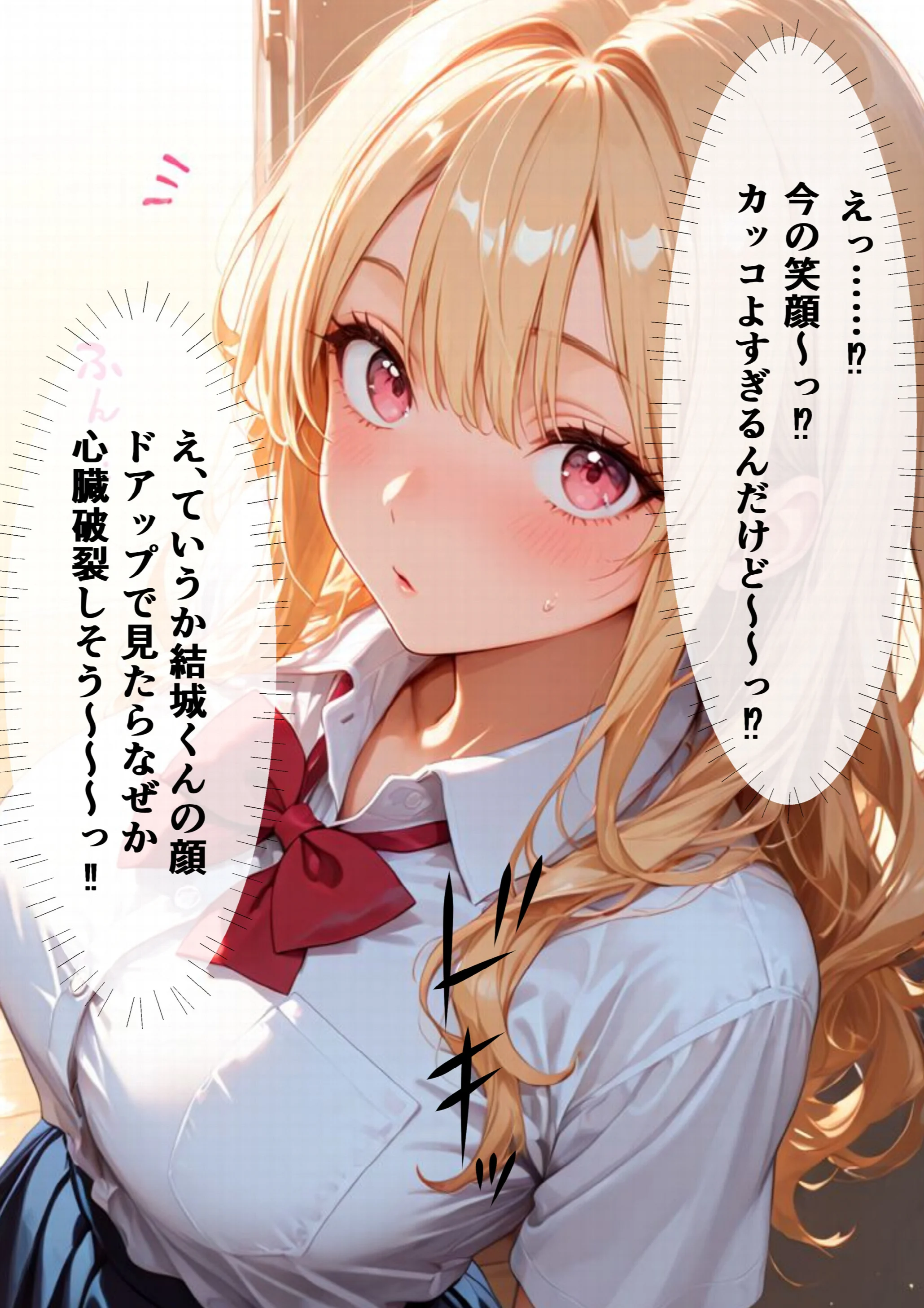 童貞の僕を男にしてくれたギャル委員長と放課後密着あまあま交尾をする話ページ8
