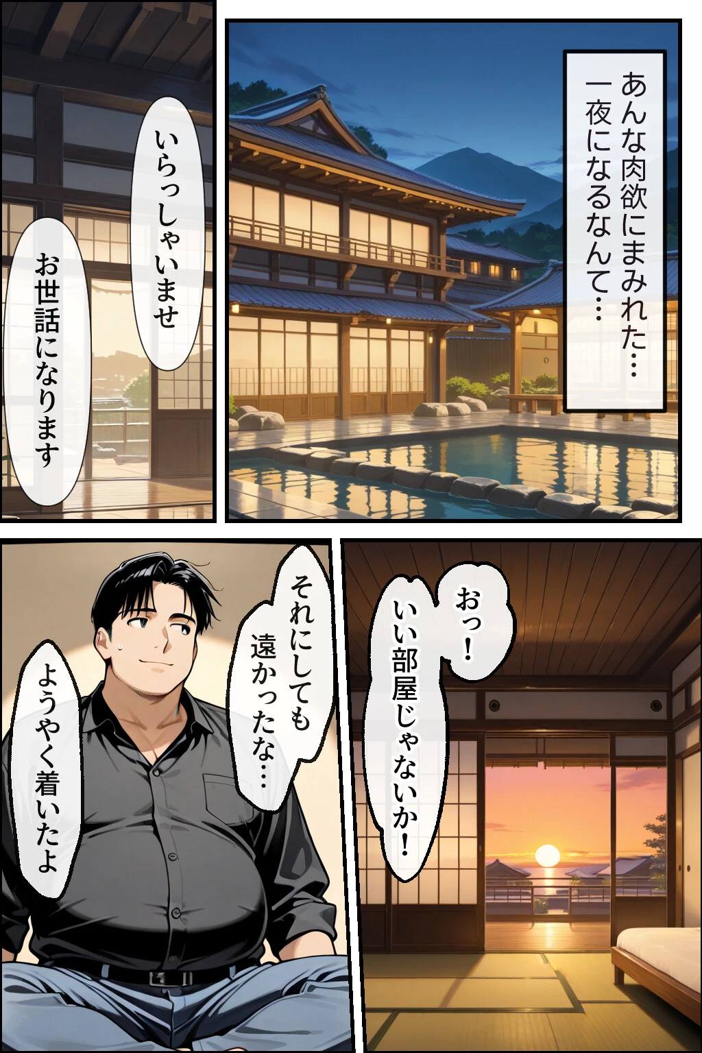 温泉旅館で妻をマッサージ師に寝取らせた話 人妻が肉欲に溺れた夜ページ4