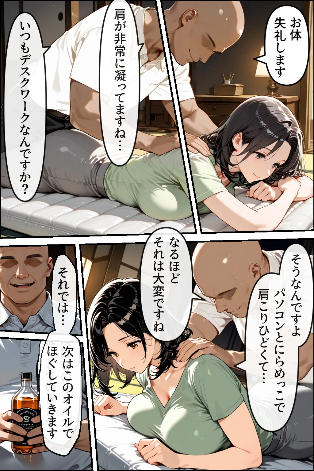 温泉旅館で妻をマッサージ師に寝取らせた話 人妻が肉欲に溺れた夜ページ8