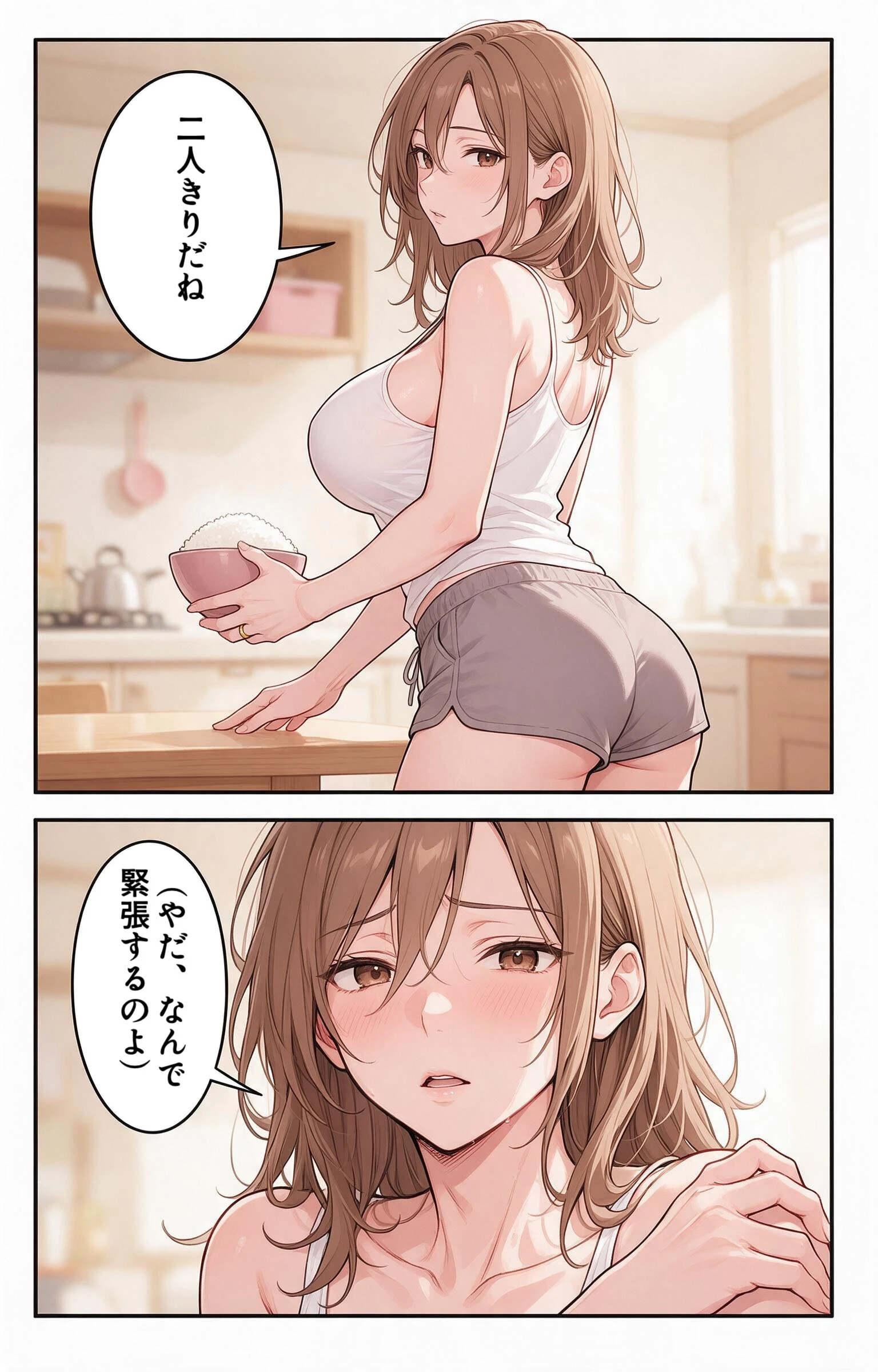 酔うと甘えてくるタンクトップ姿の義妹の家に台風で泊まったらドロドロに依存された件ページ10