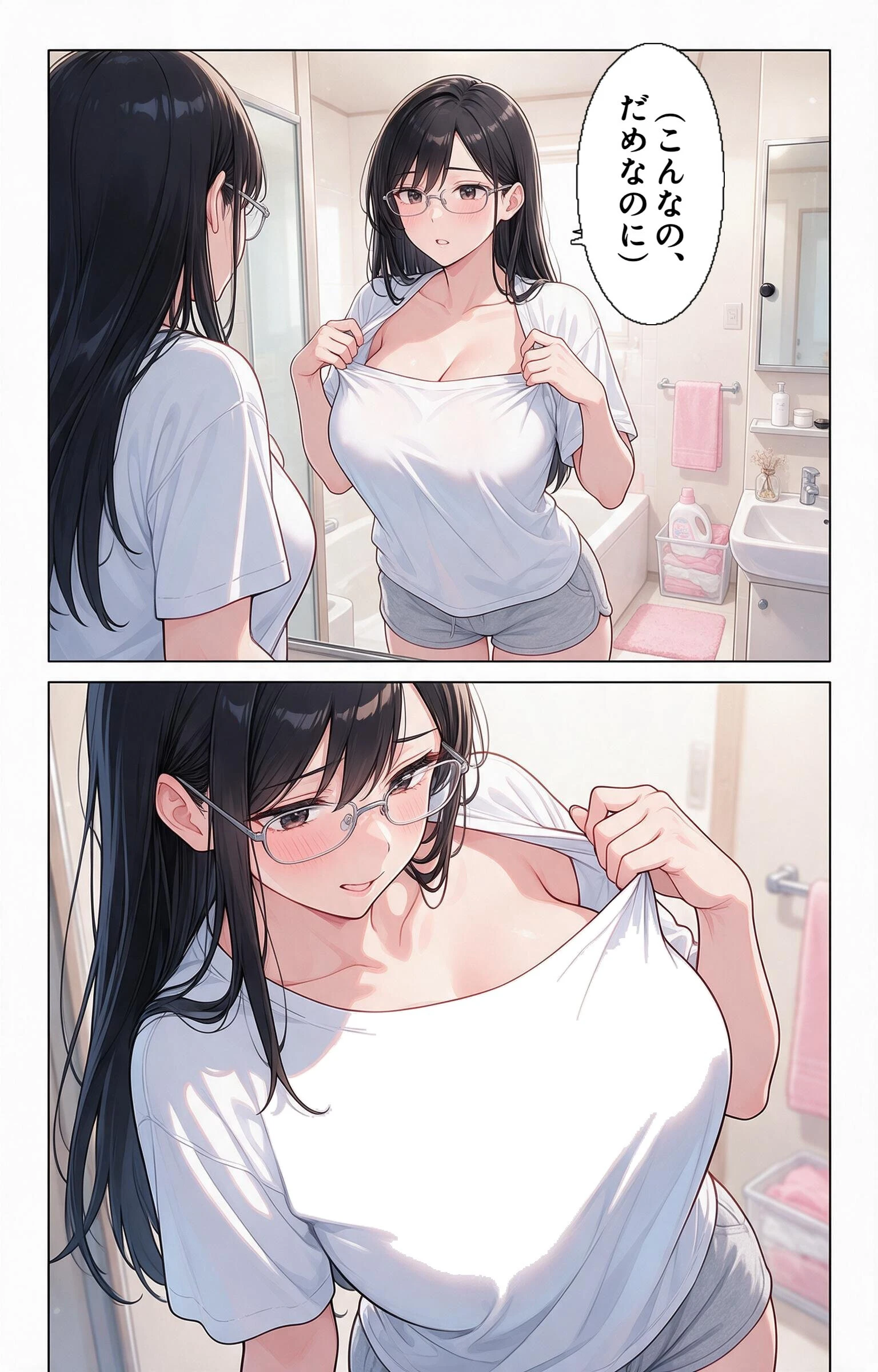 無防備すぎるノーブラ義妹と三日間の留守番をしたら孕ませてって懇願された話ページ8