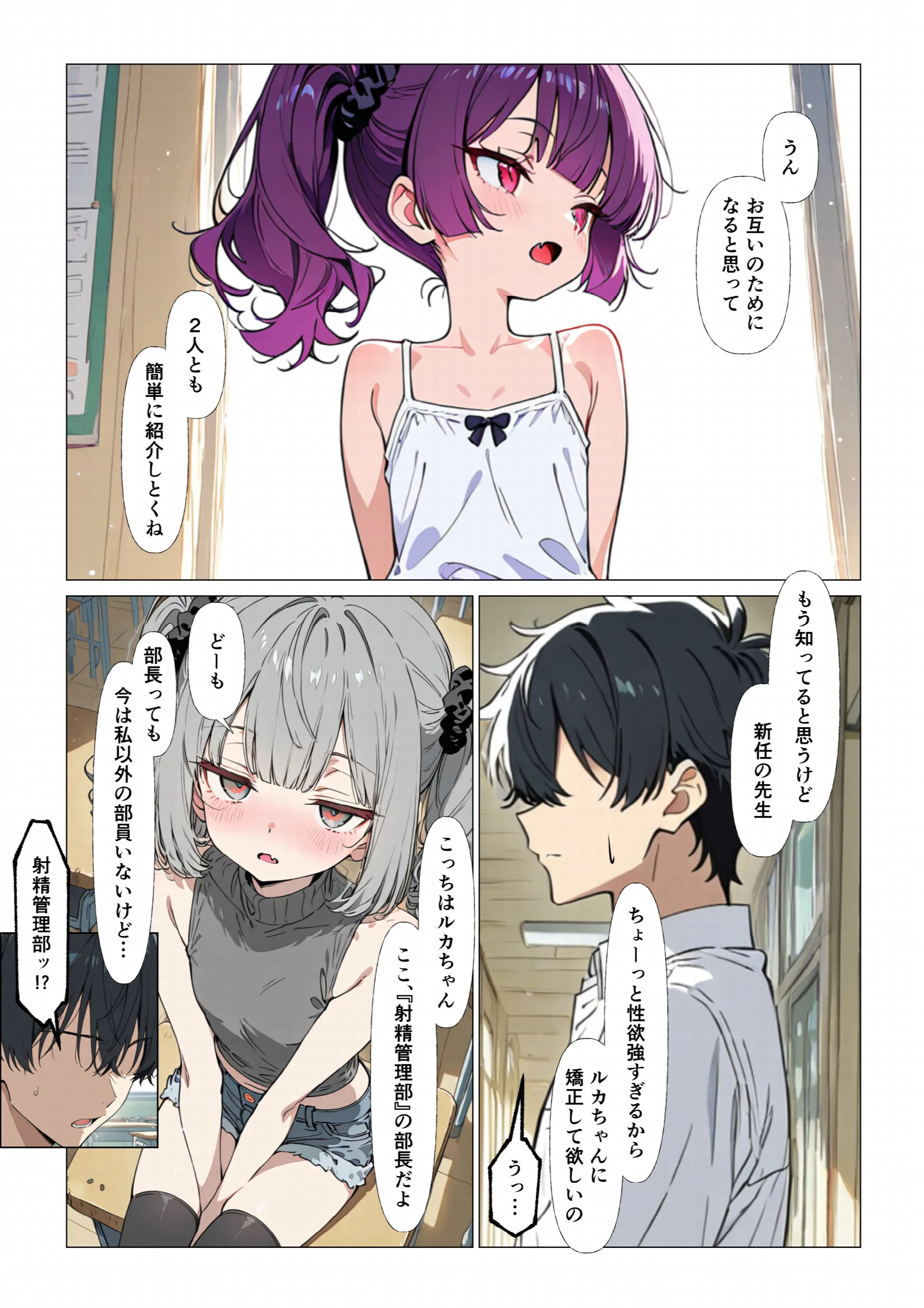 めすがき射精管理部へようこそ！ページ5