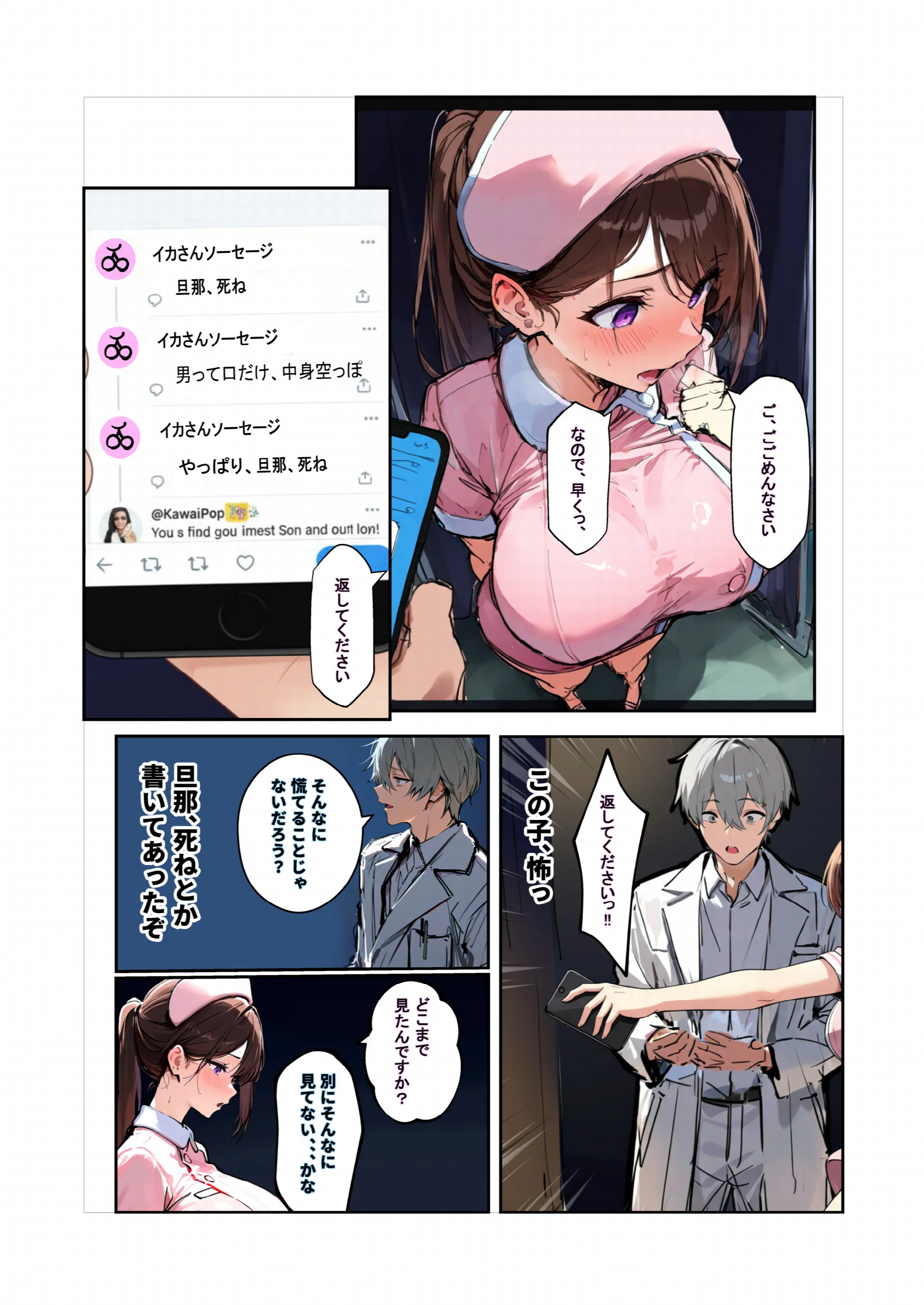 「旦那、〇ね」と裏垢で呟く拗らせ看護師をブッ刺した話ページ8