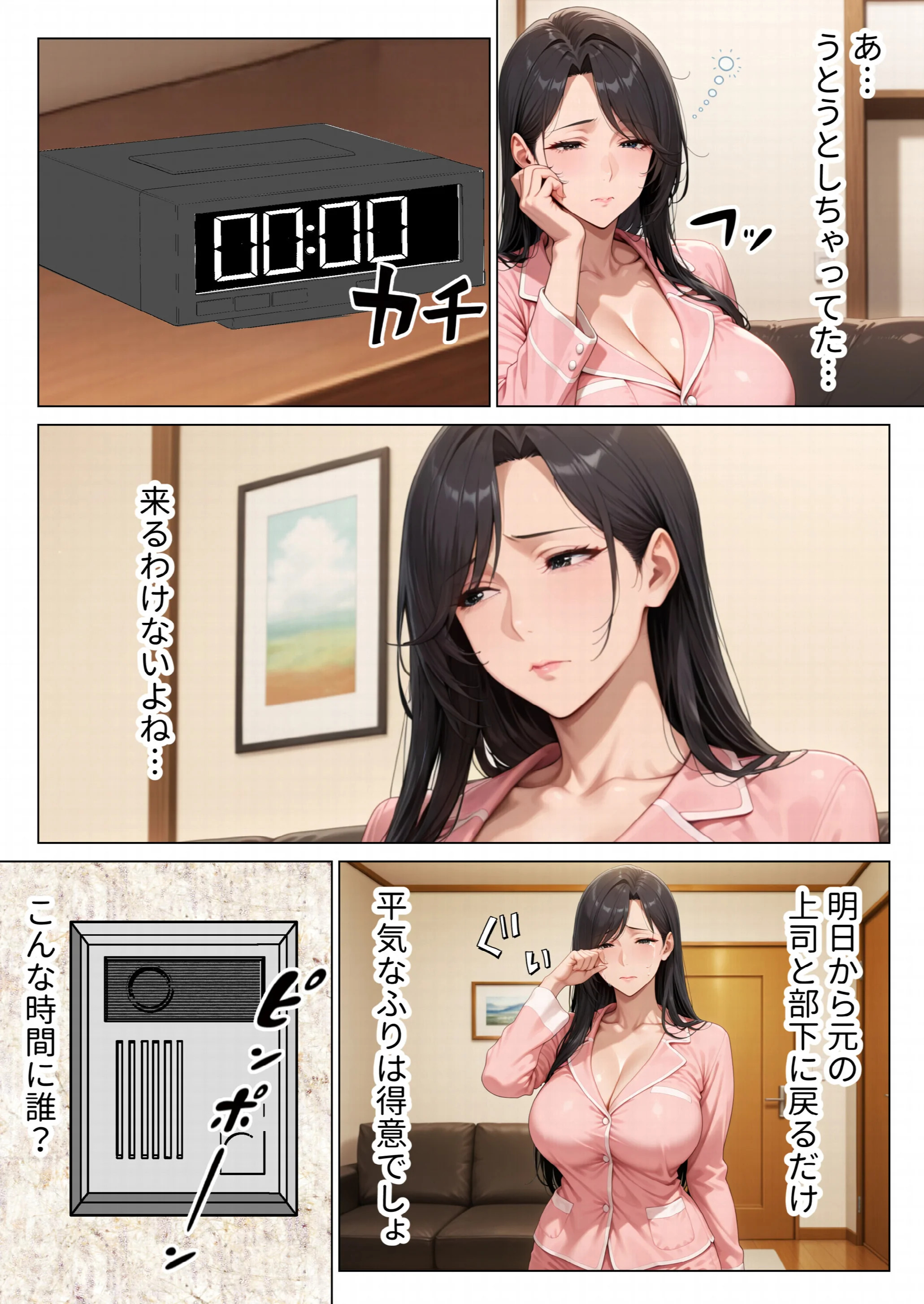 男嫌いのクール女上司を僕のものにするために生ハメセックスで何度も絶頂させる話（3）（単話）ページ3