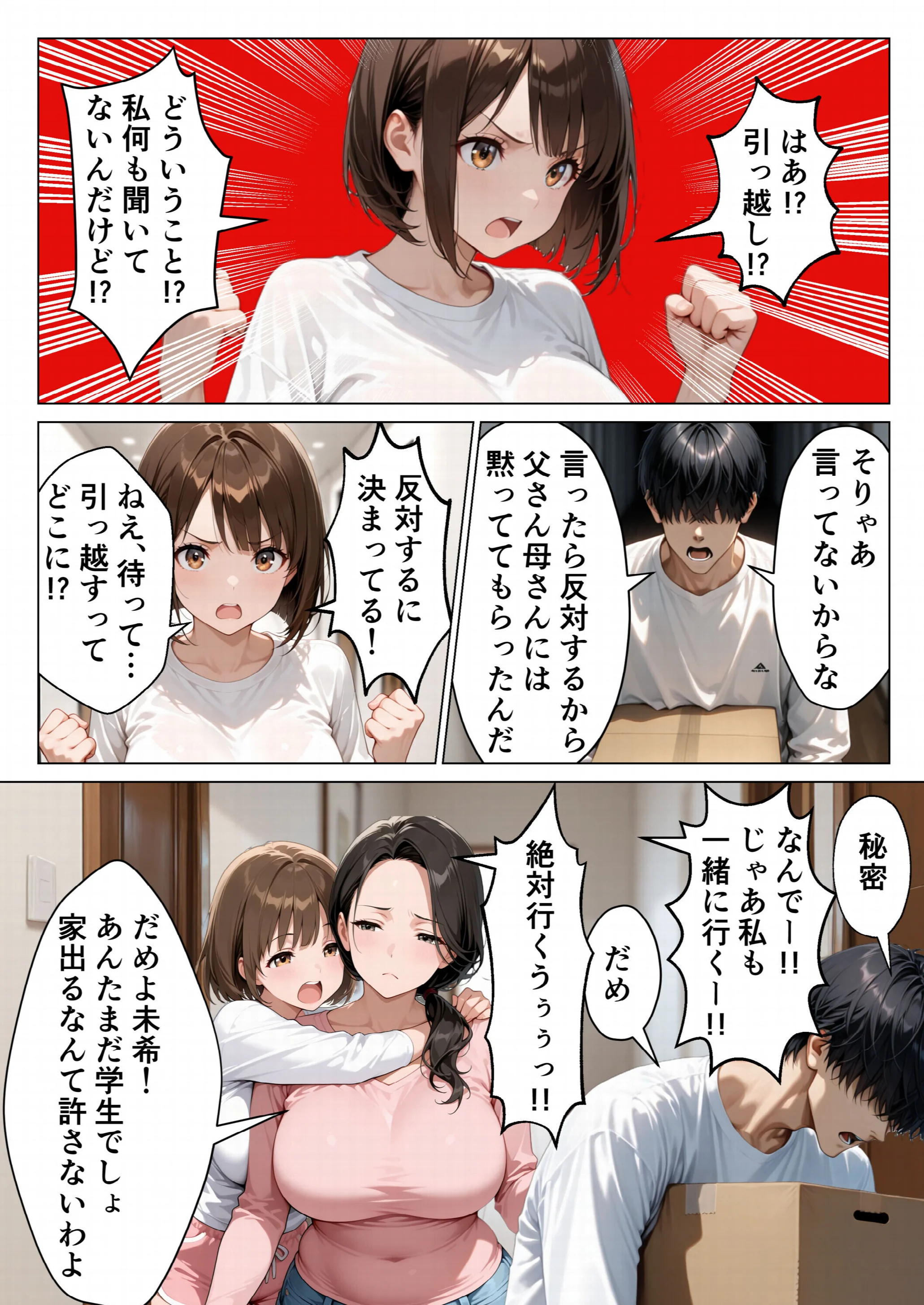 俺のことが大好きな爆乳妹と生ハメしたら中出しあまあまセックスに発展した話（4）（単話）ページ2