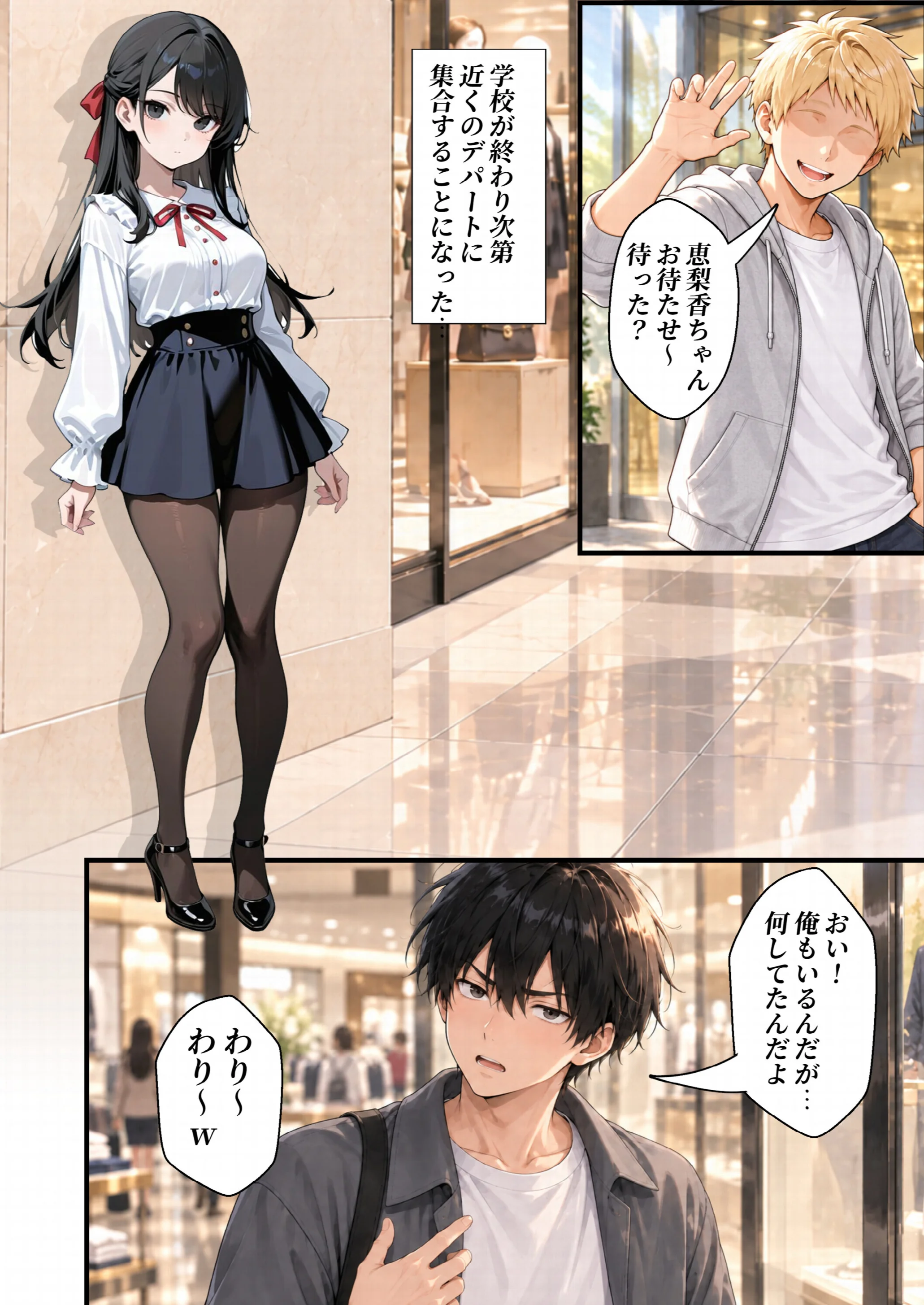 ずっと…大好きだったあの子が俺の目の前で中出しされて… 3ページ11
