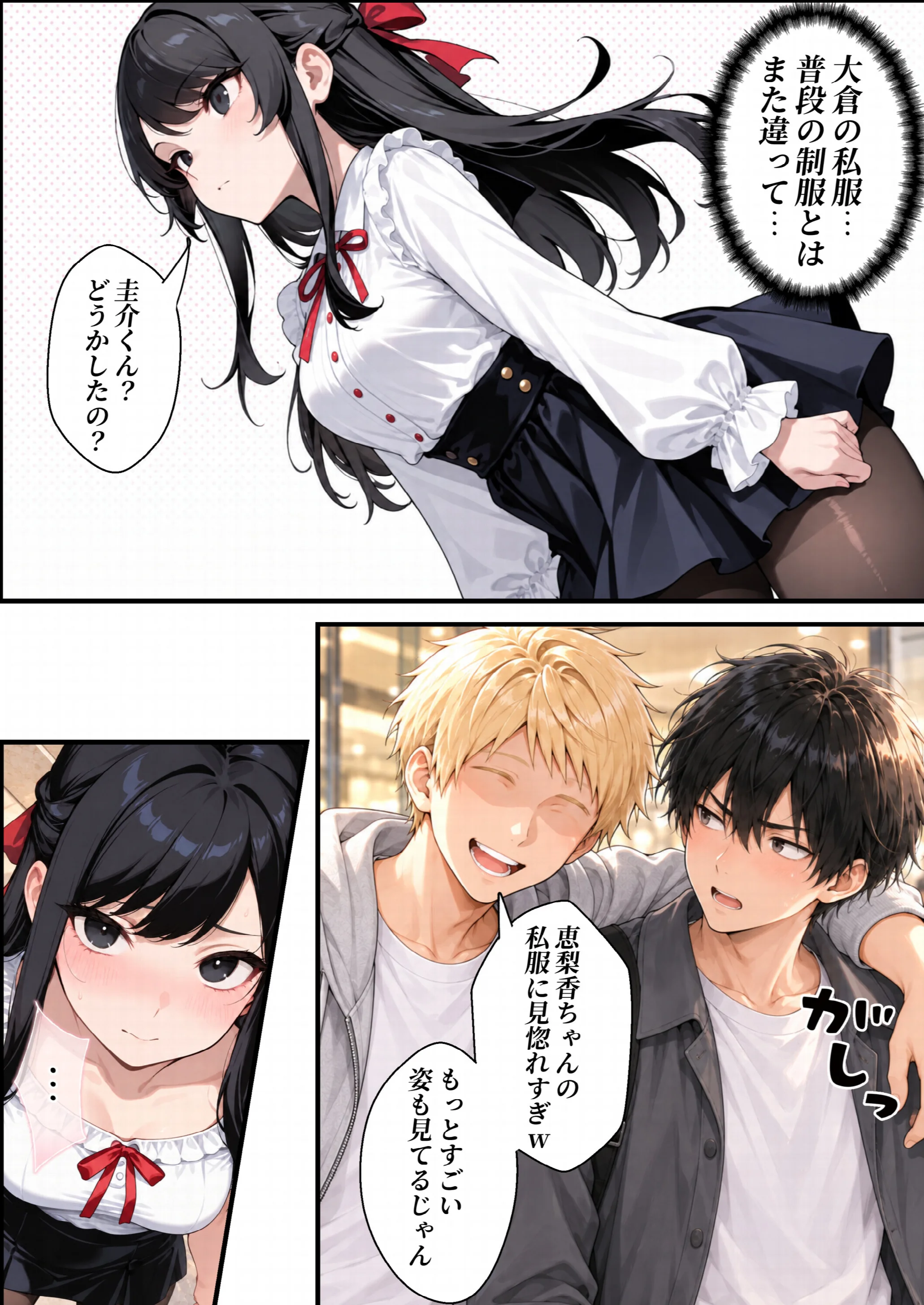 ずっと…大好きだったあの子が俺の目の前で中出しされて… 3ページ12