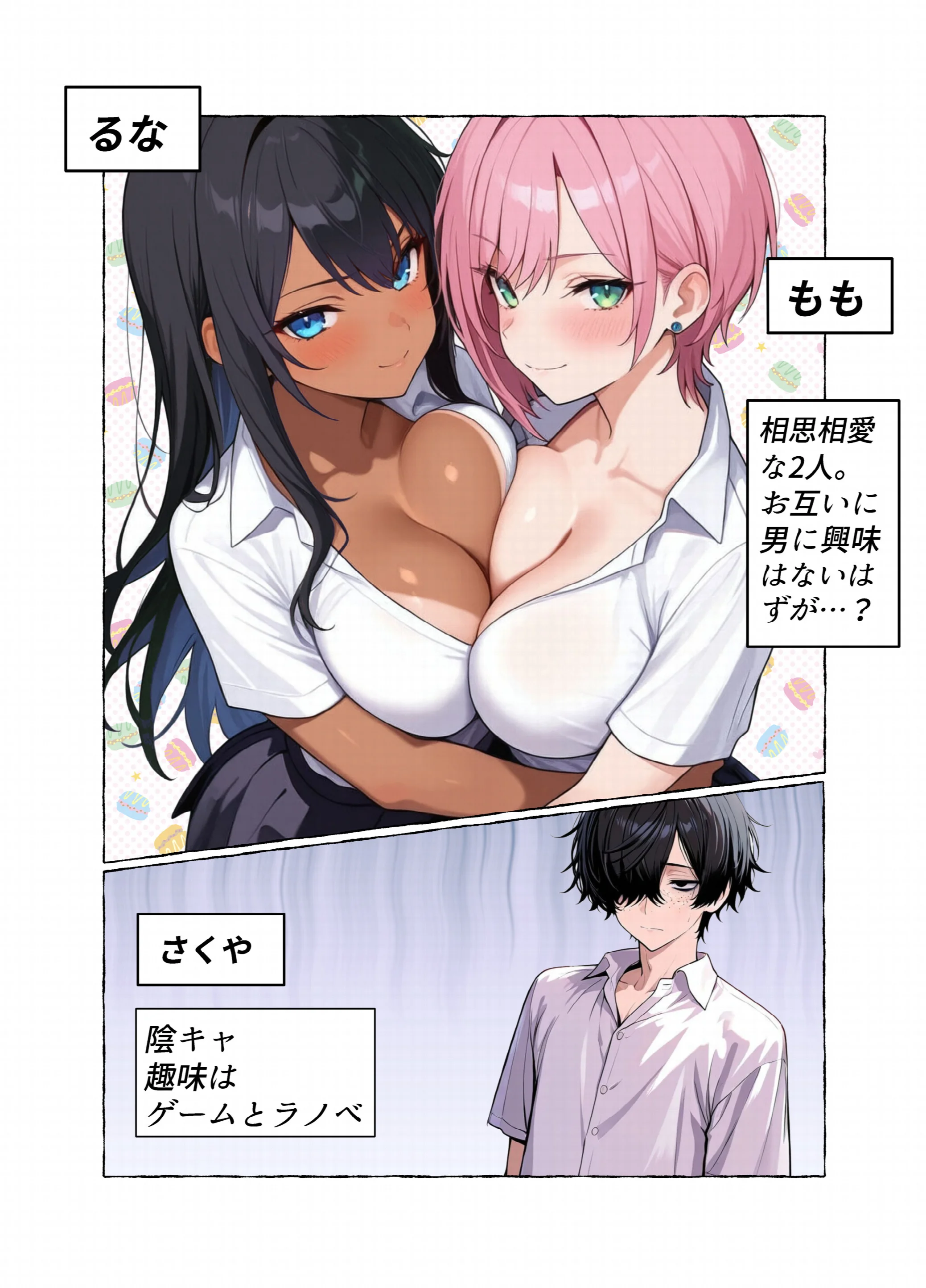 レズと陰キャ。ページ3