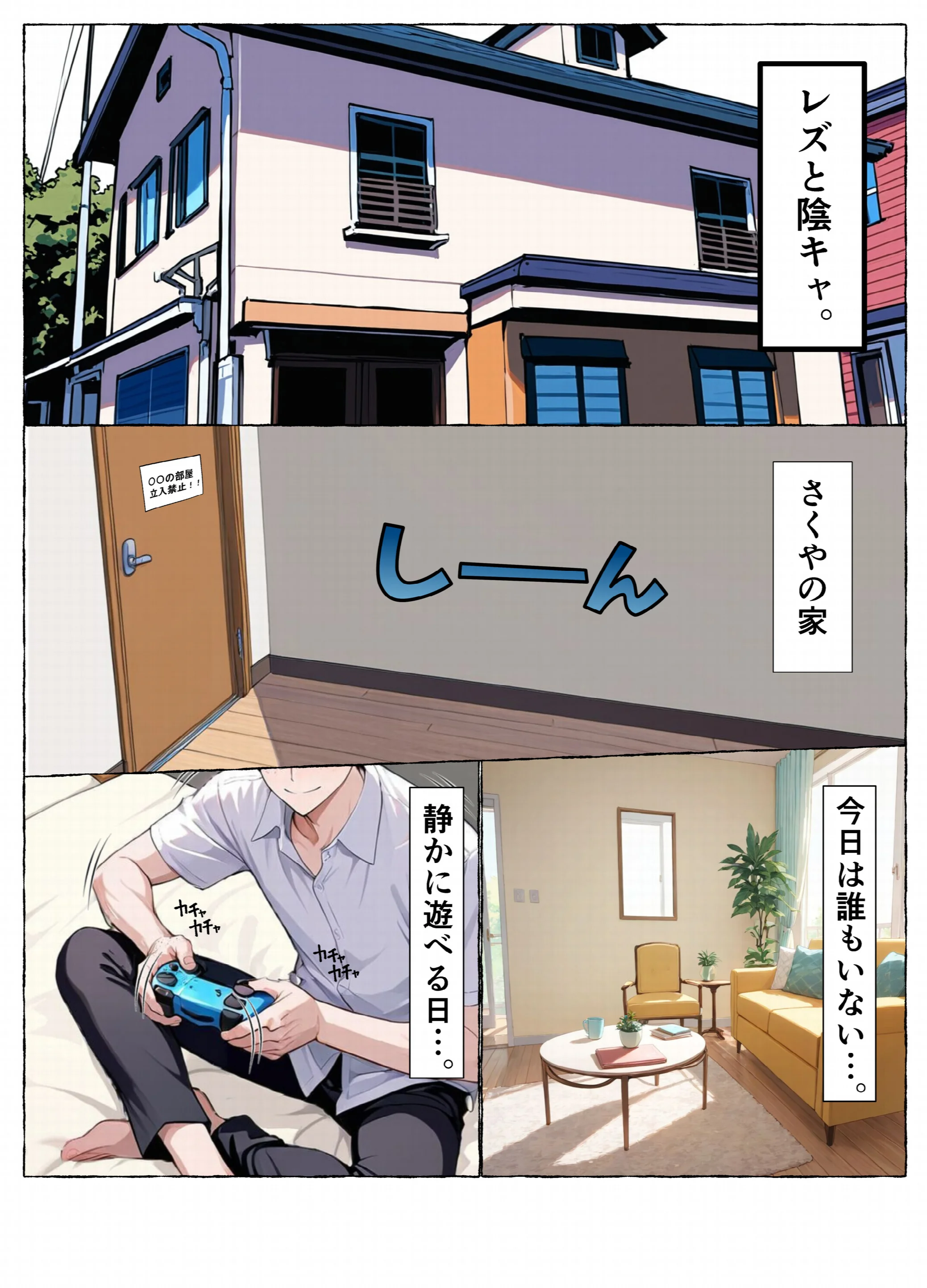 レズと陰キャ。ページ4