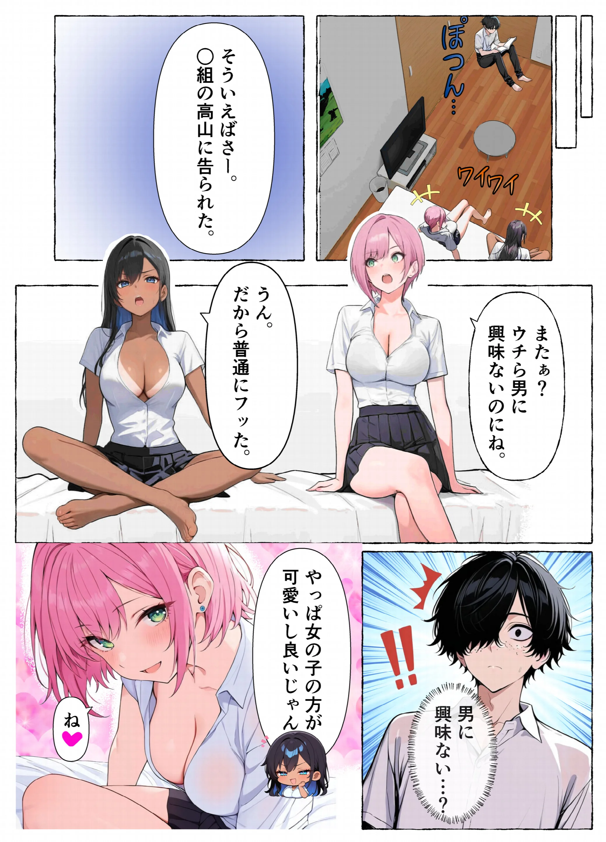 レズと陰キャ。ページ8